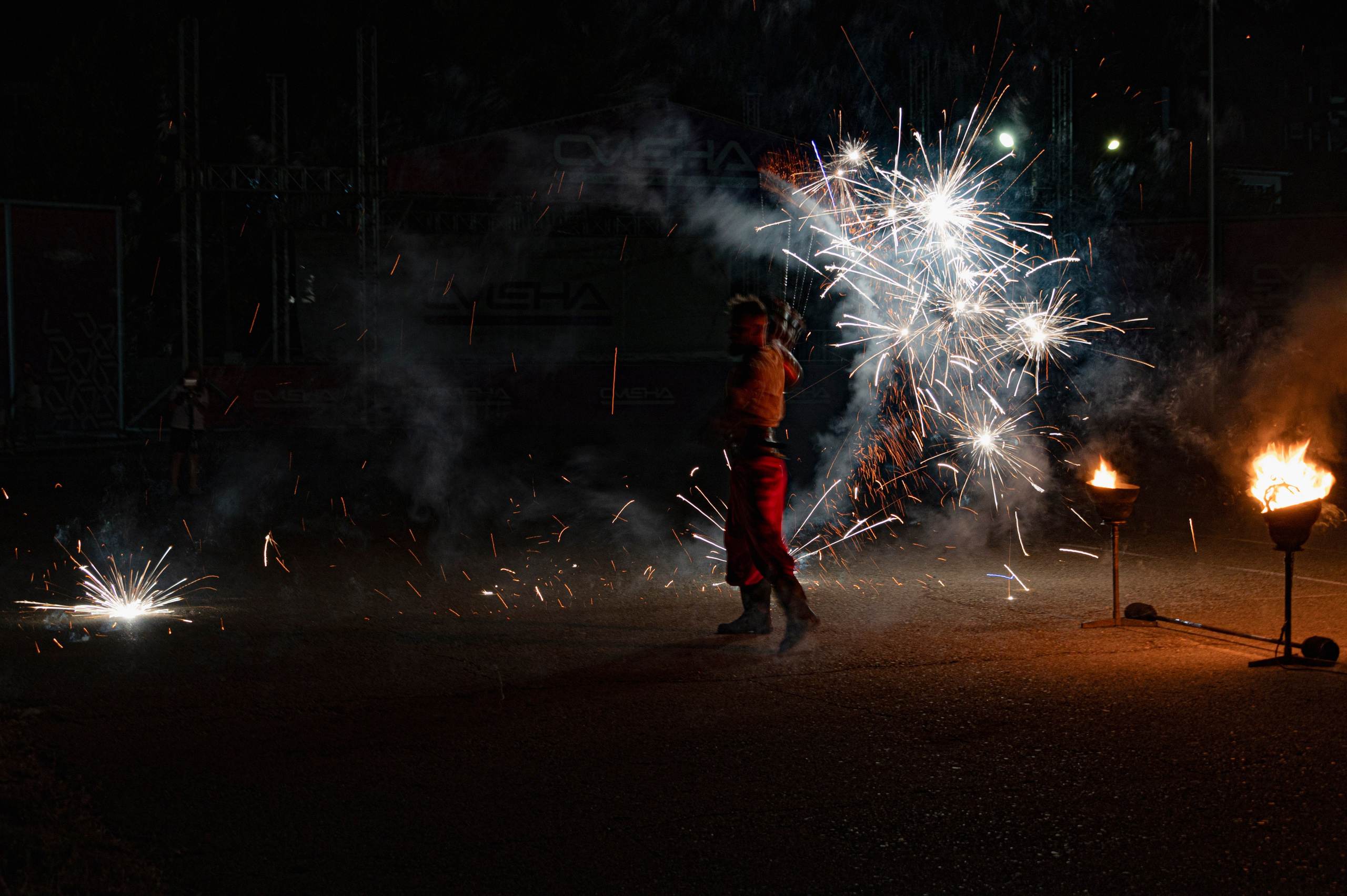 Файершоу. Фотограф Роман Адлер