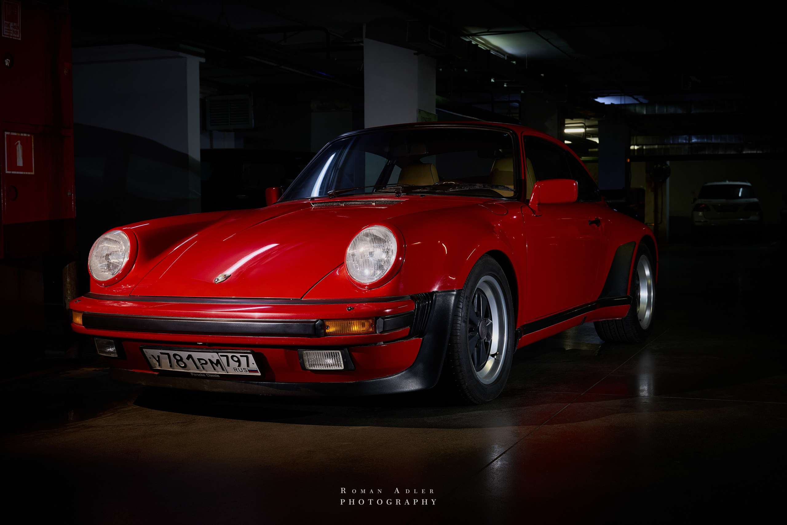 Porsche 911 Turbo. Фотограф Роман Адлер