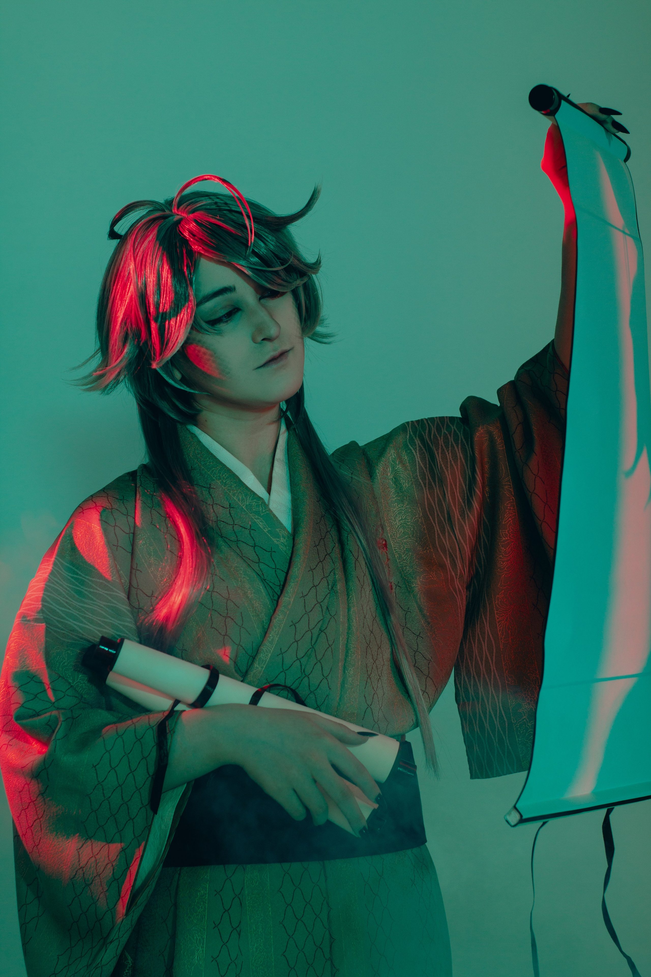 Alhaitham (Genshin Impact, Dragon in kimono AU), Магадан 2024. Фотограф NotSilver