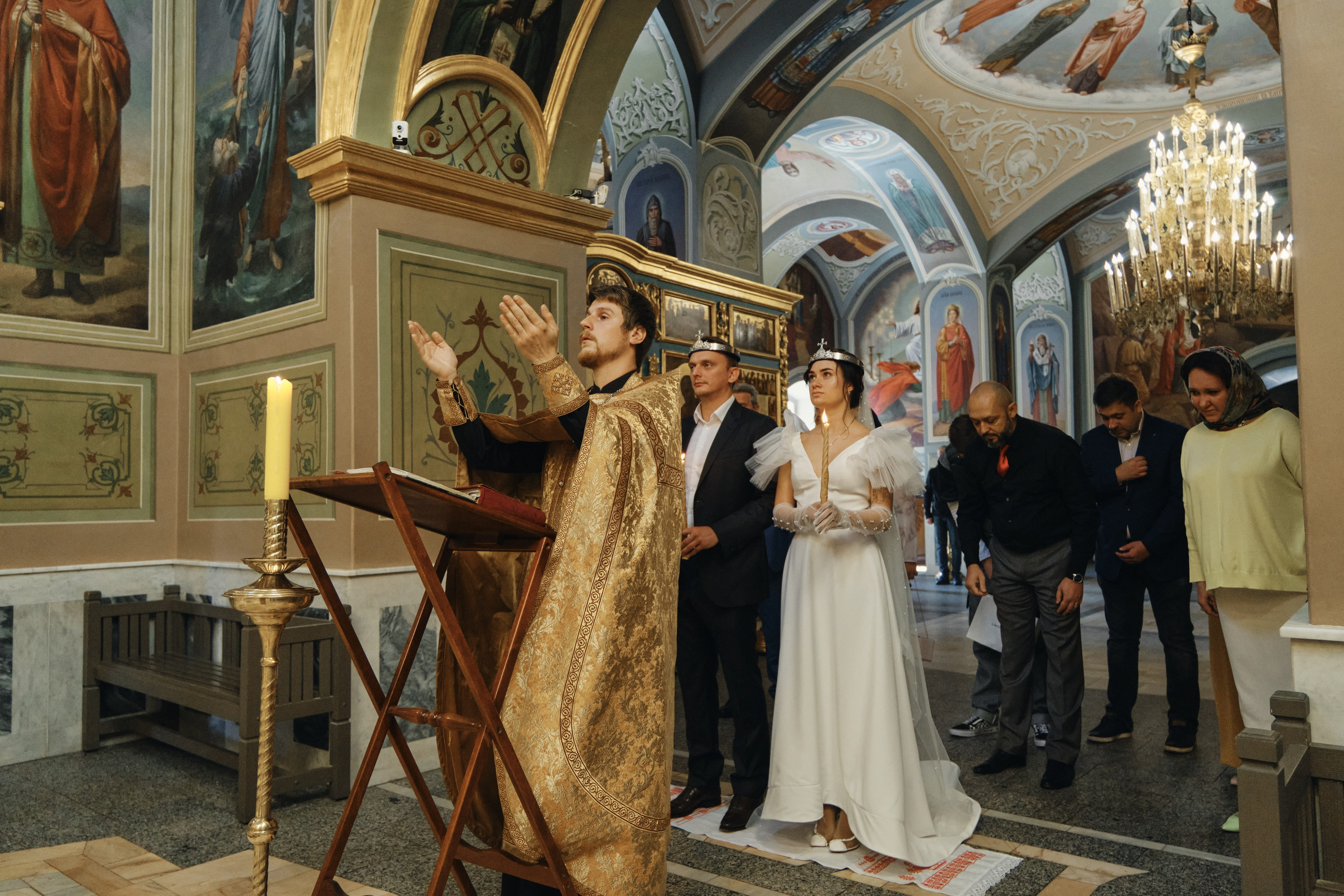 Венчание Александра и Марии. Свадебный фотограф в Москве и Подмосковье Виктор Одинцов
