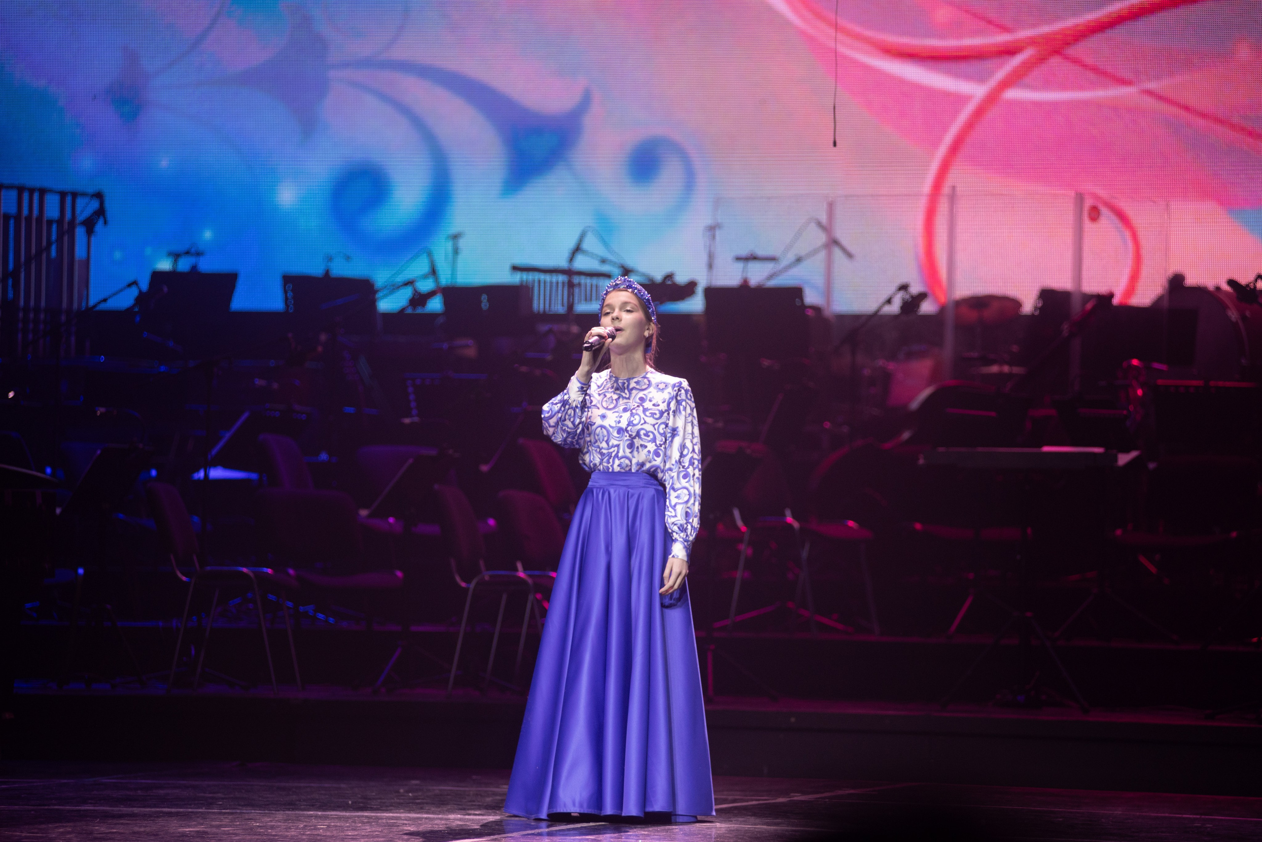 Отчетный концерт ДШИ «Гармония» «Зимняя гармония». Фотограф новорожденных, семейный детский в Тюмени Татьяна Морозова