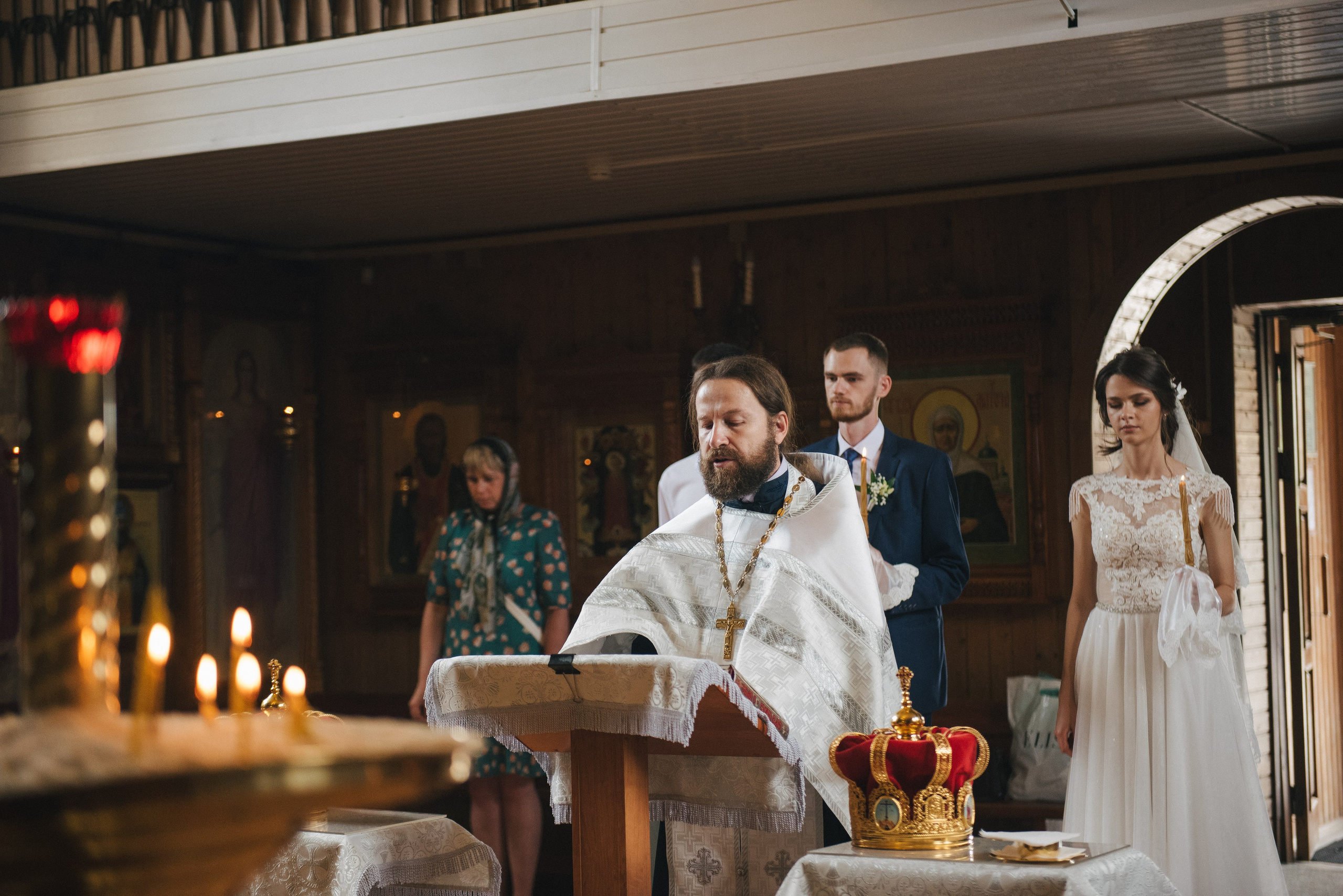 Венчание Никиты и Тони — Храм Иоанна Кронштадского. Свадебный и семейный фотограф Волгоград Москва