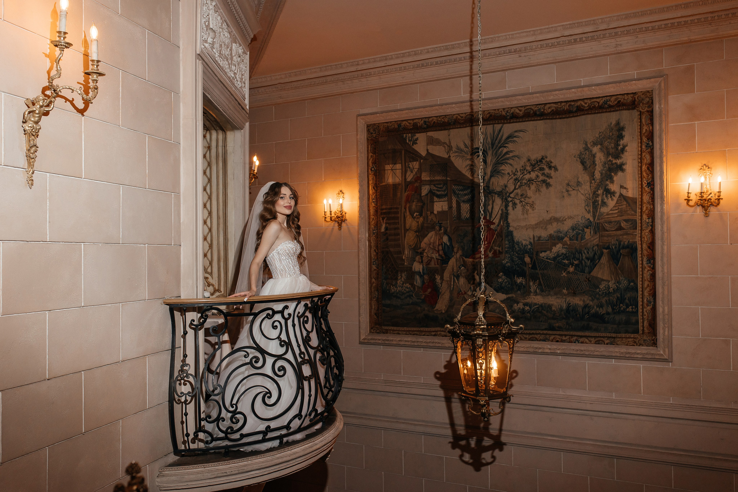 Свадебная фотосессия в ресторане Турандот