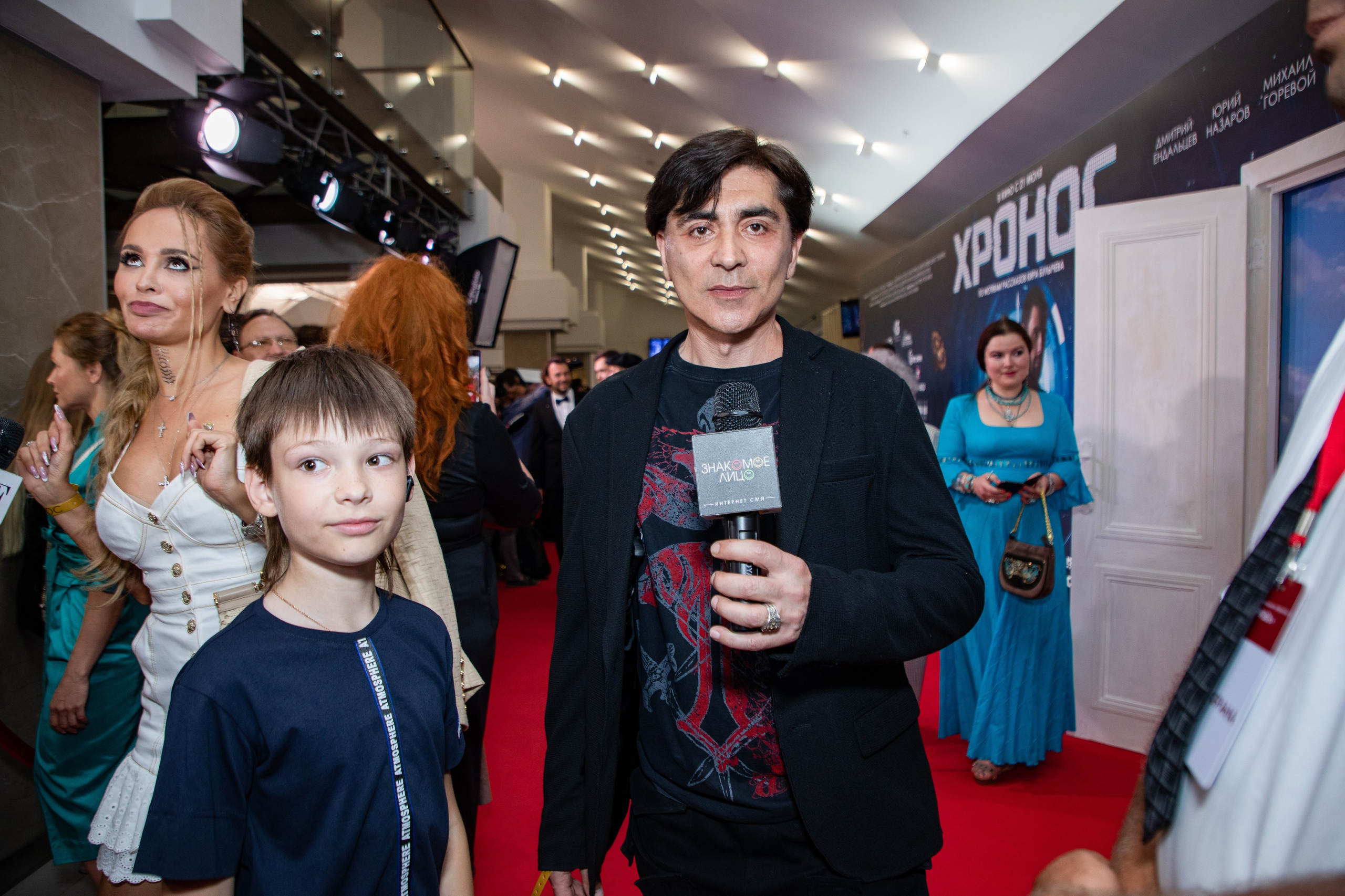 Закрытый показ фильма «Хронос». Art photographer Nino