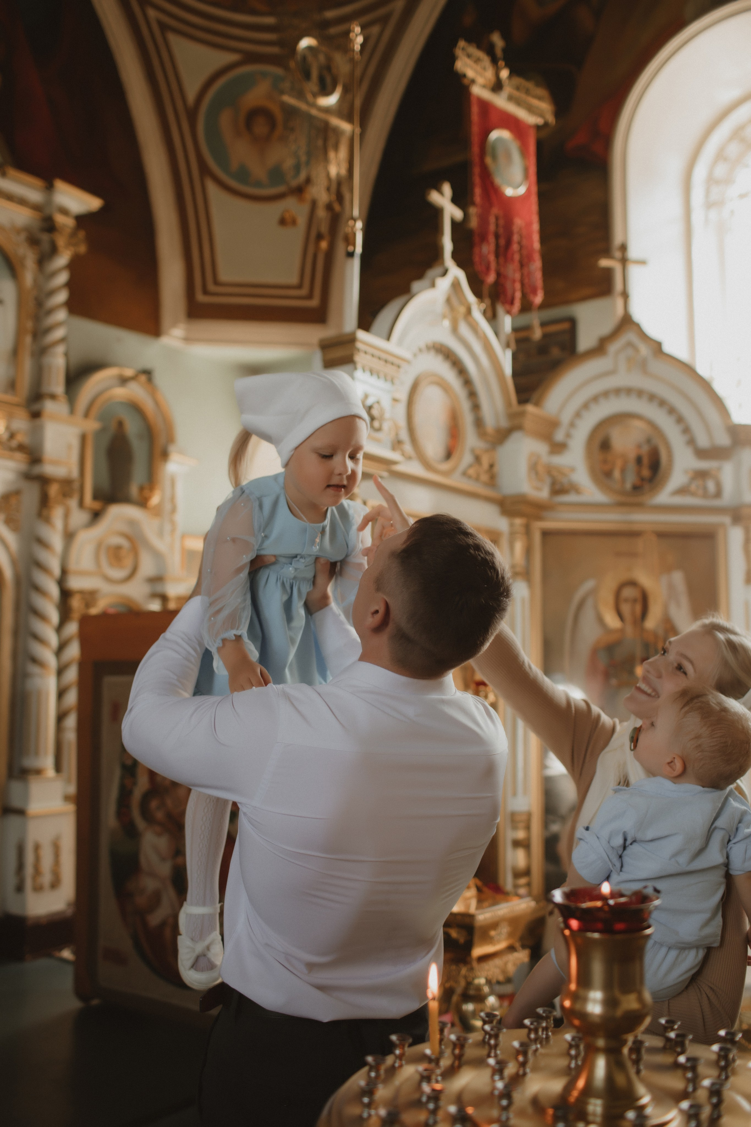 Крещение. Семейный фотограф в Челябинске Ксения Зубкова