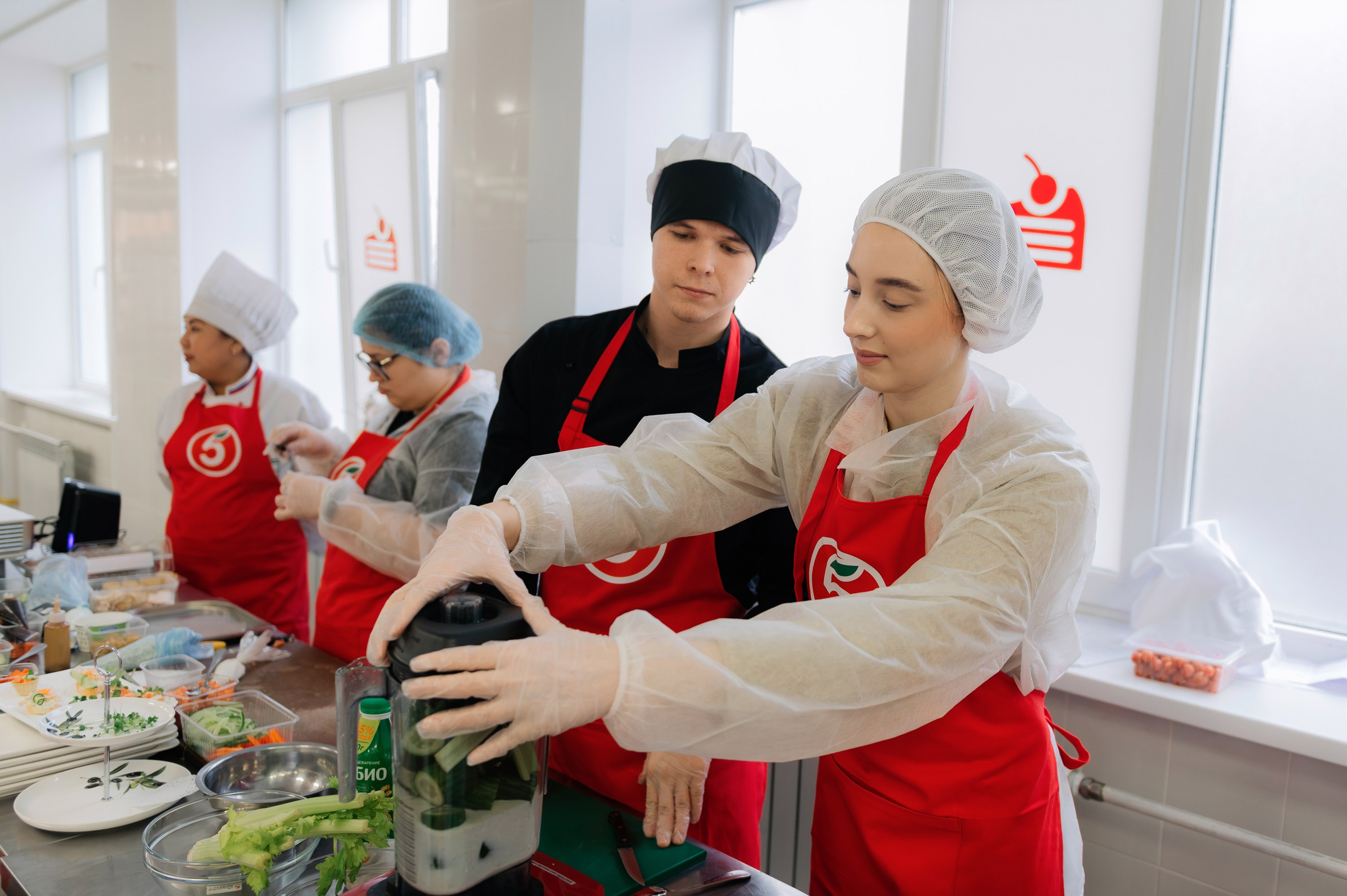 Пятёрочка. Школа питания. Фотограф в Волгограде Виталий Самойлов