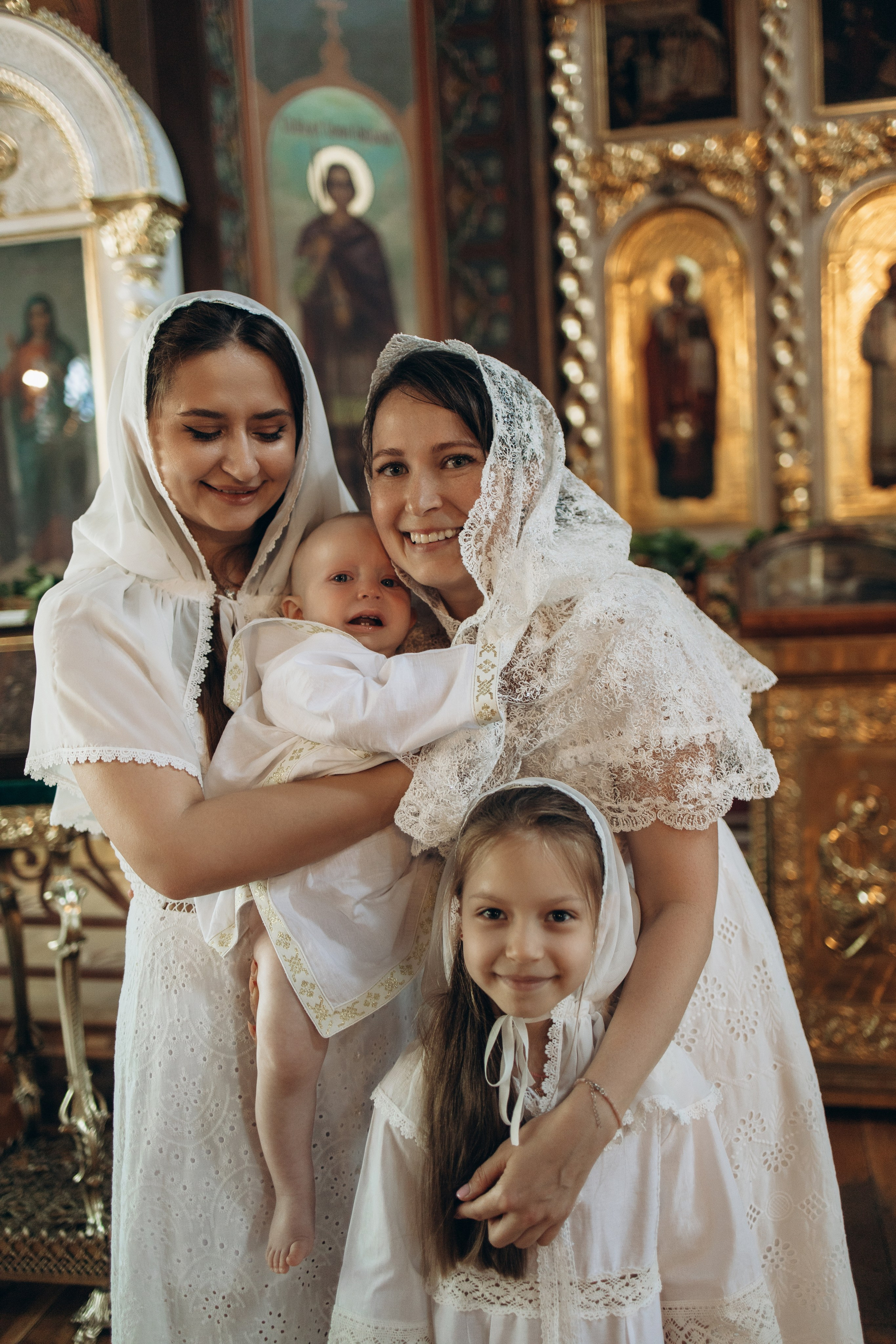 Двойное крещение Анны и Саши. Самый теплый фотограф в Краснодаре Рябоконь Ксения