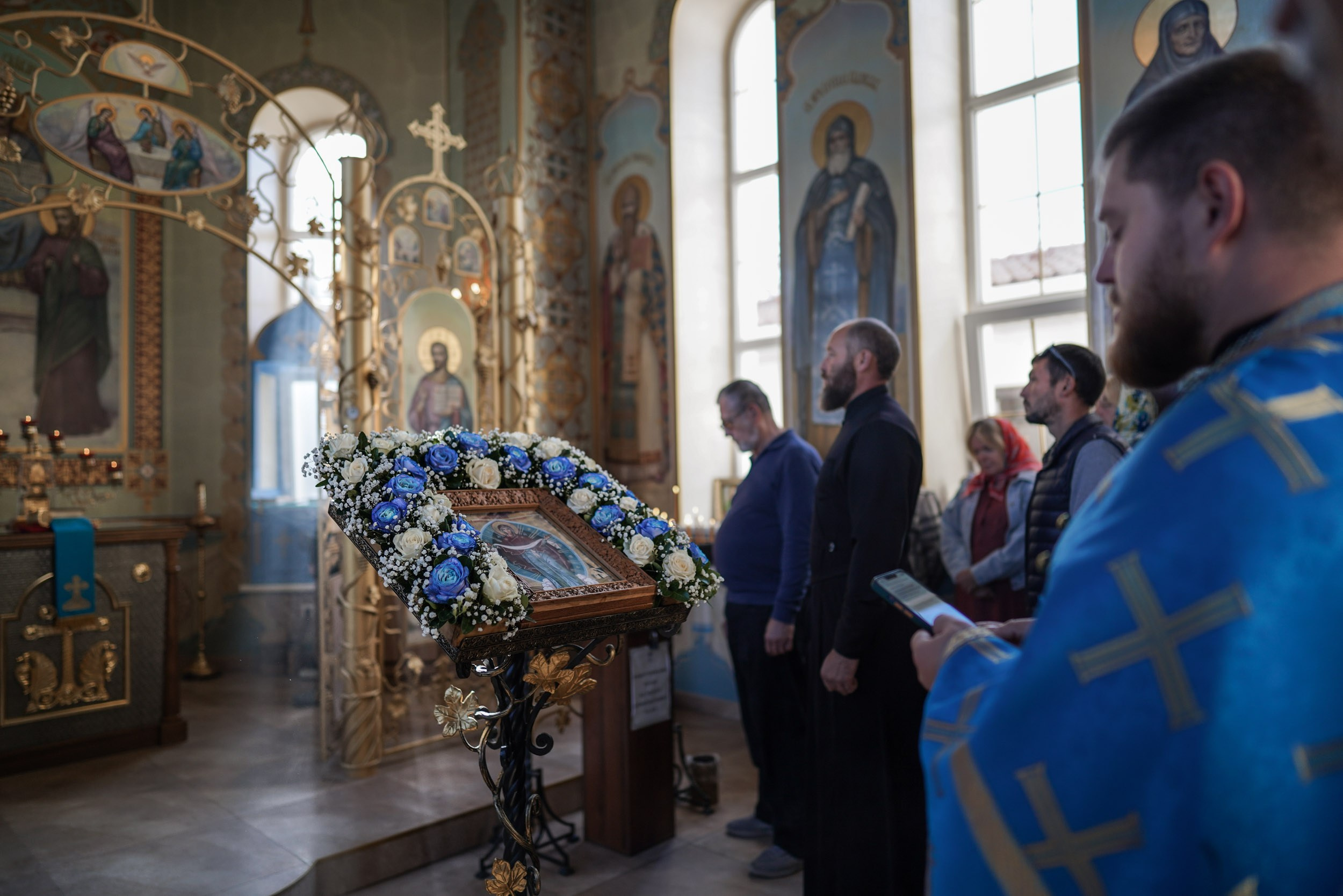 Покров Пресвятой Богородицы в храме ап. Андрея Первозванного. Церковный фотограф Севастополь