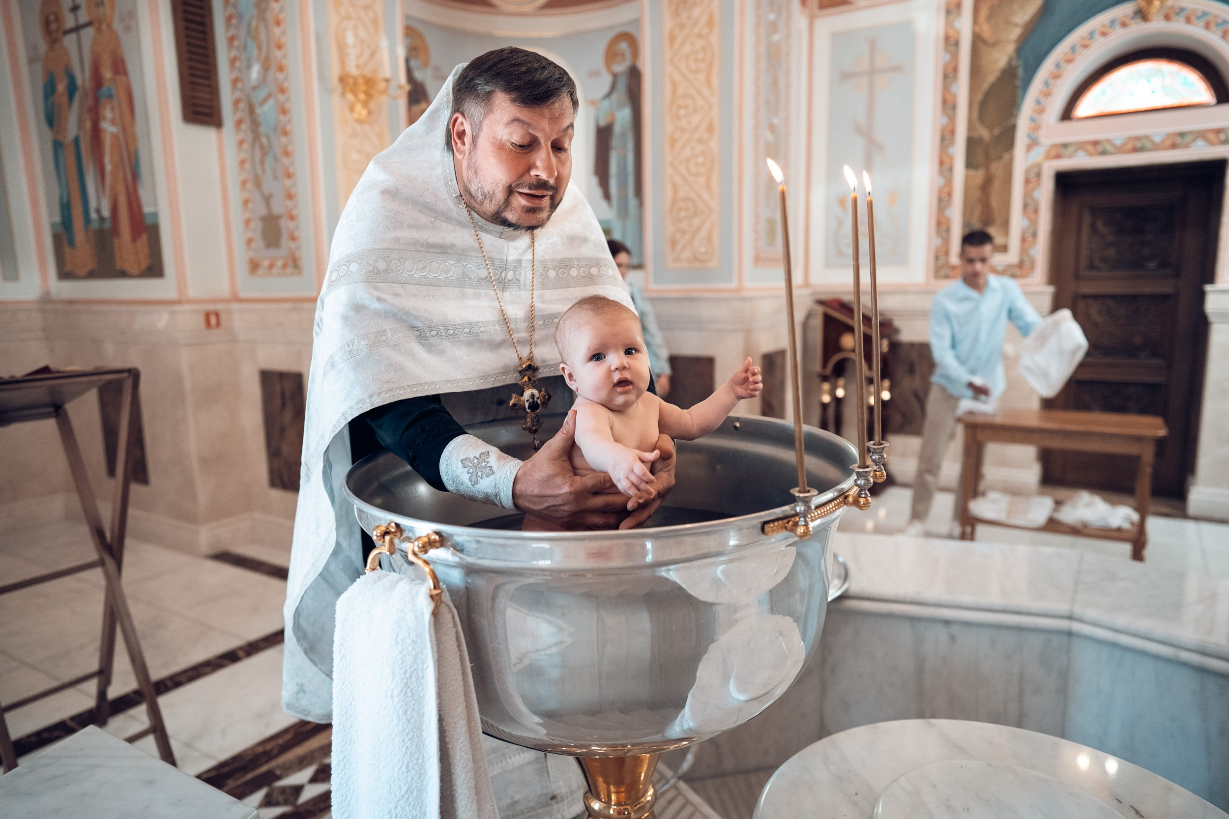 Крещение в Александро-Невском соборе Симферополь. Церковный фотограф Севастополь