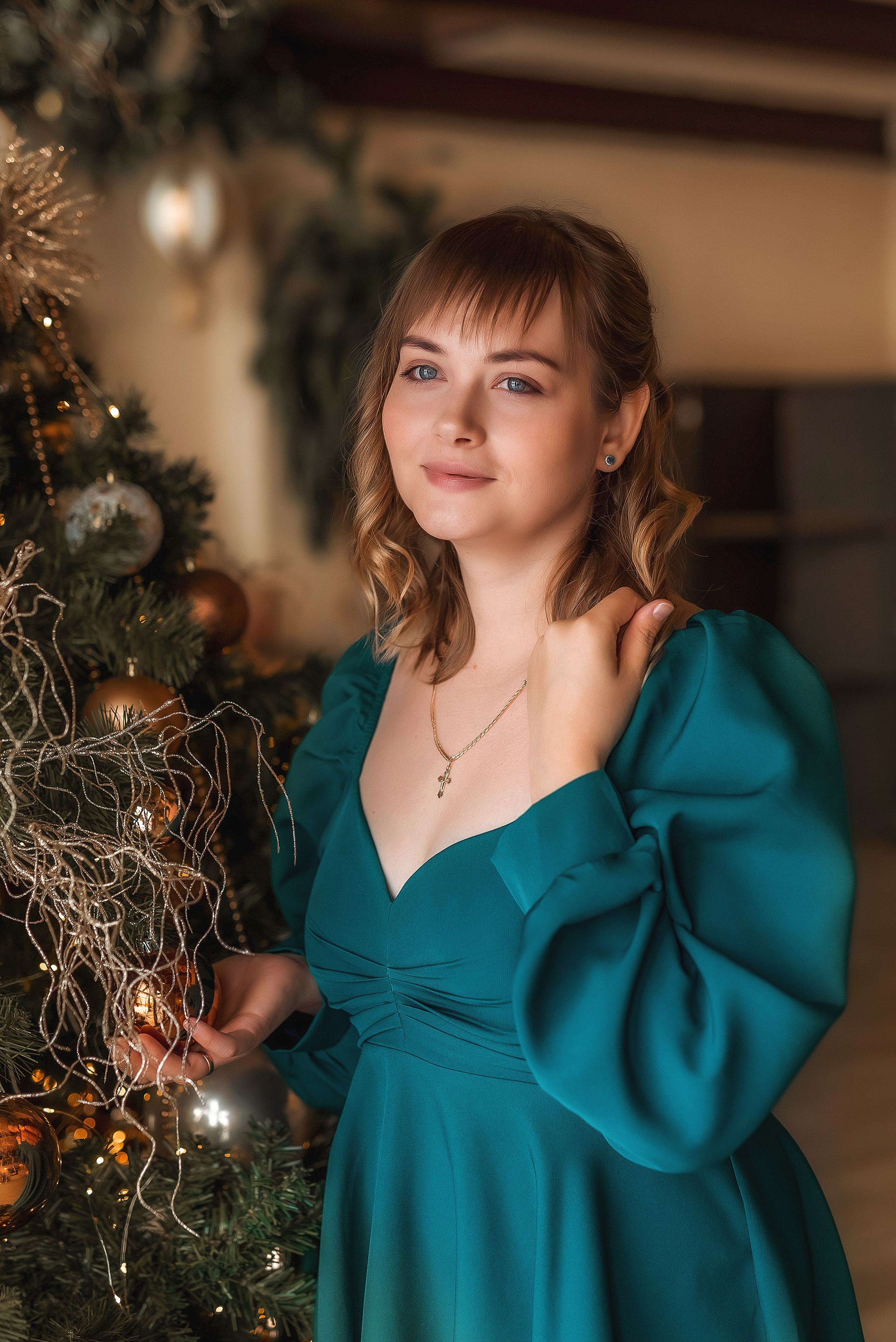 Новогодняя семейная фотосессия. Семейный, детский фотограф в Воронеже Анна Никитина