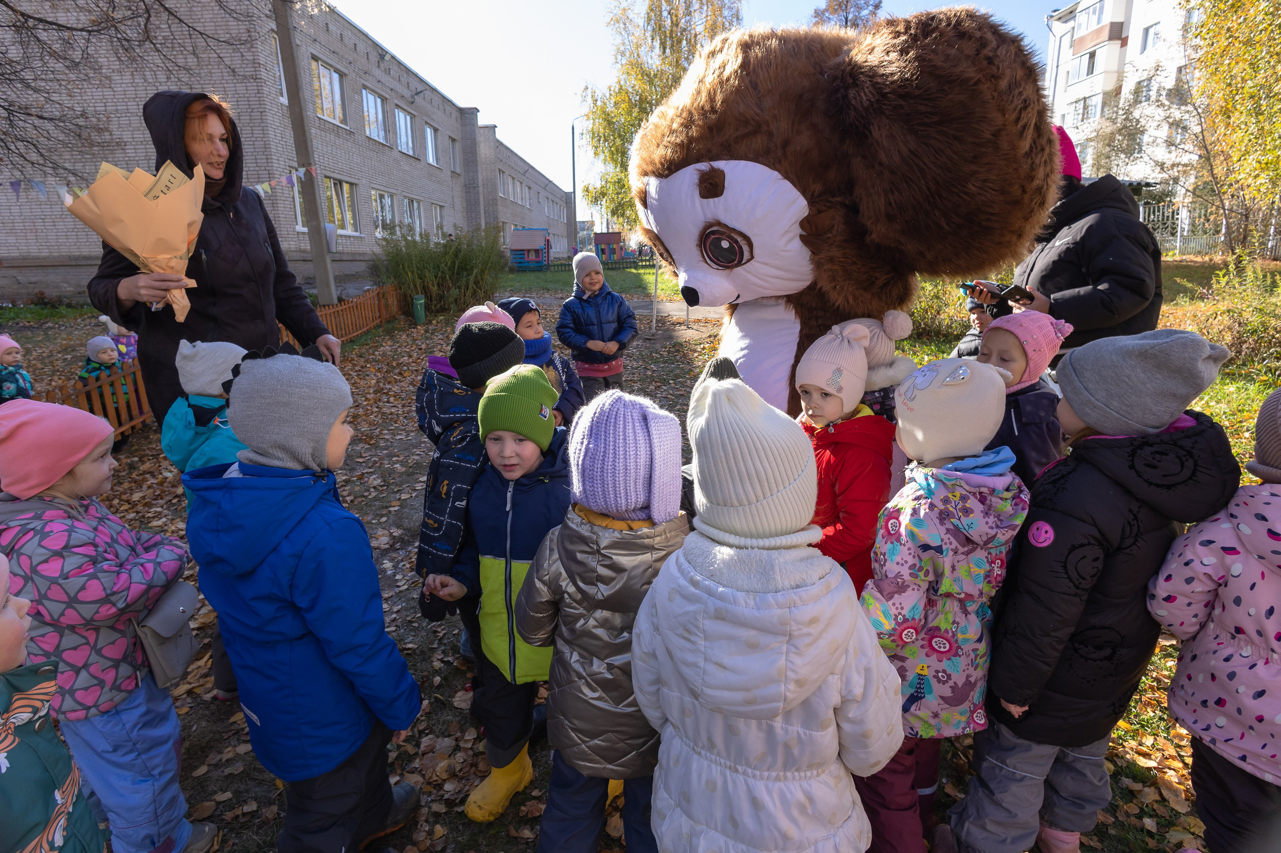Детский день рождения с Чебурашкой