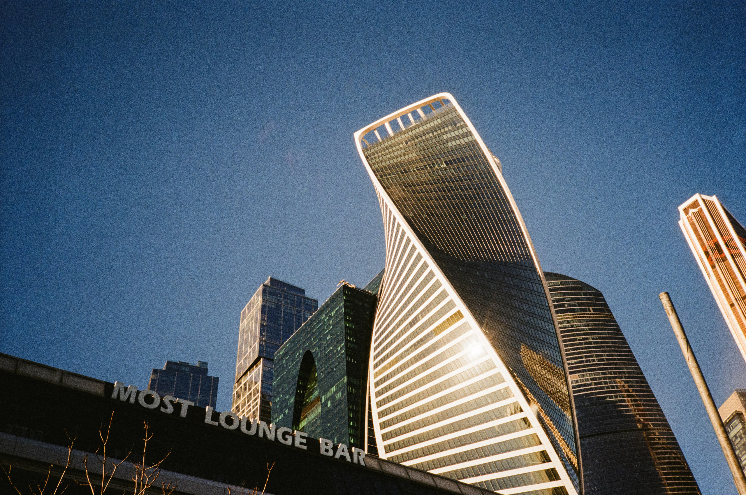 Москва Сити — 19 января 2025 года / Konica Big Mini (black) / Fujifilm C200
