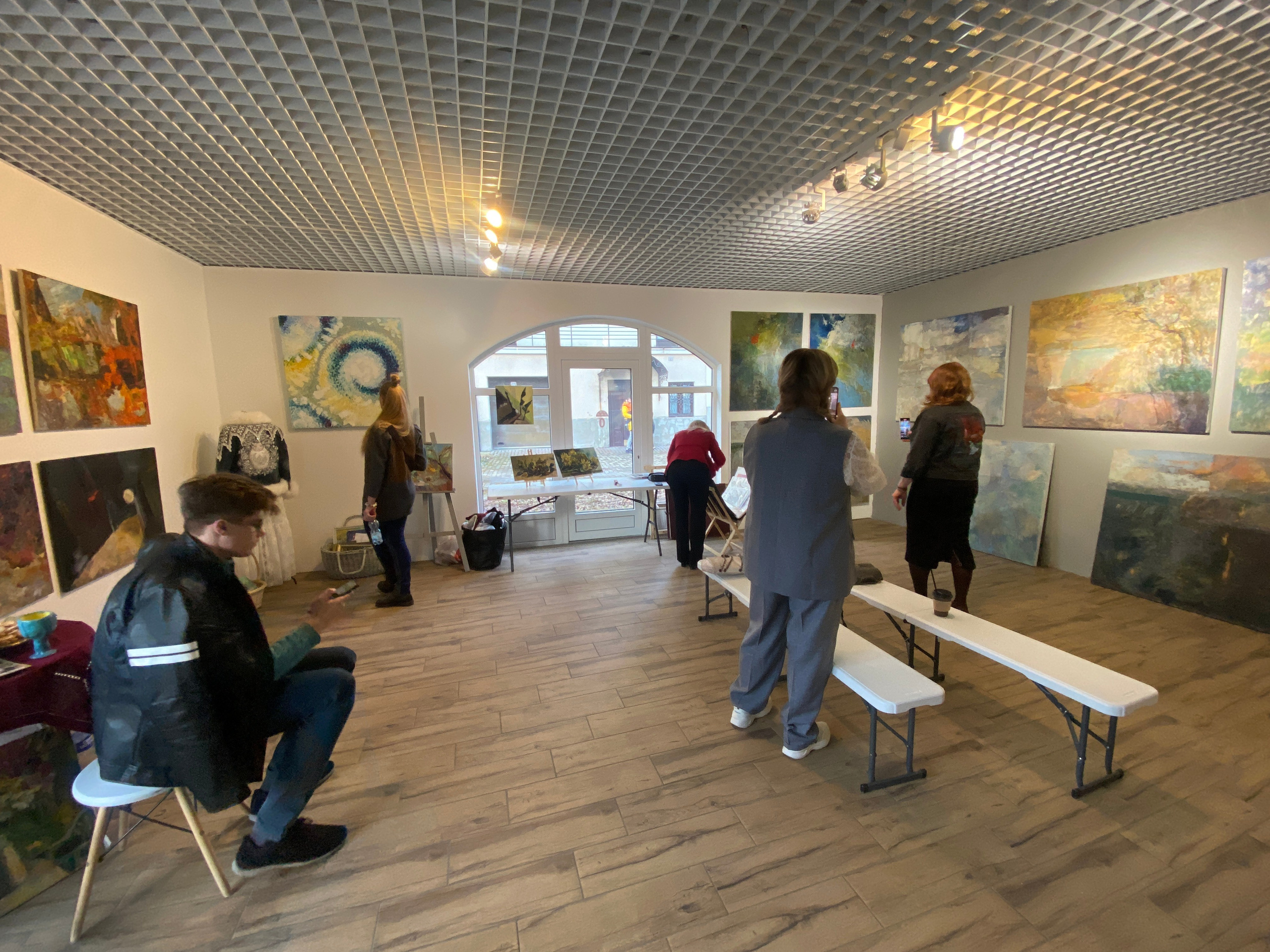 Персональная выставка в г. Звенигород. Живописец Ирина Пинская