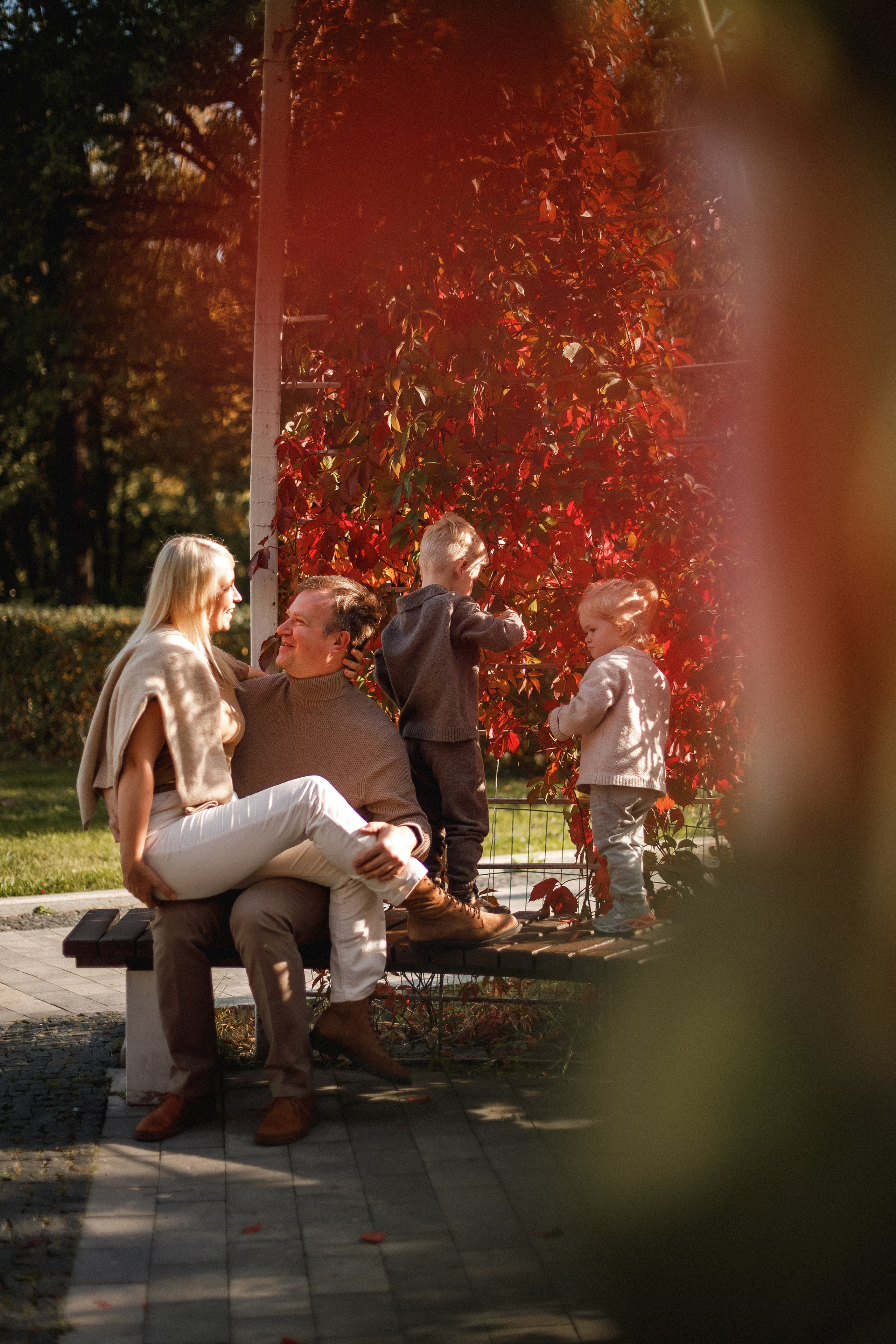 Прогулка в Бауманском саду. Фотограф в Москве Базанова Дарья