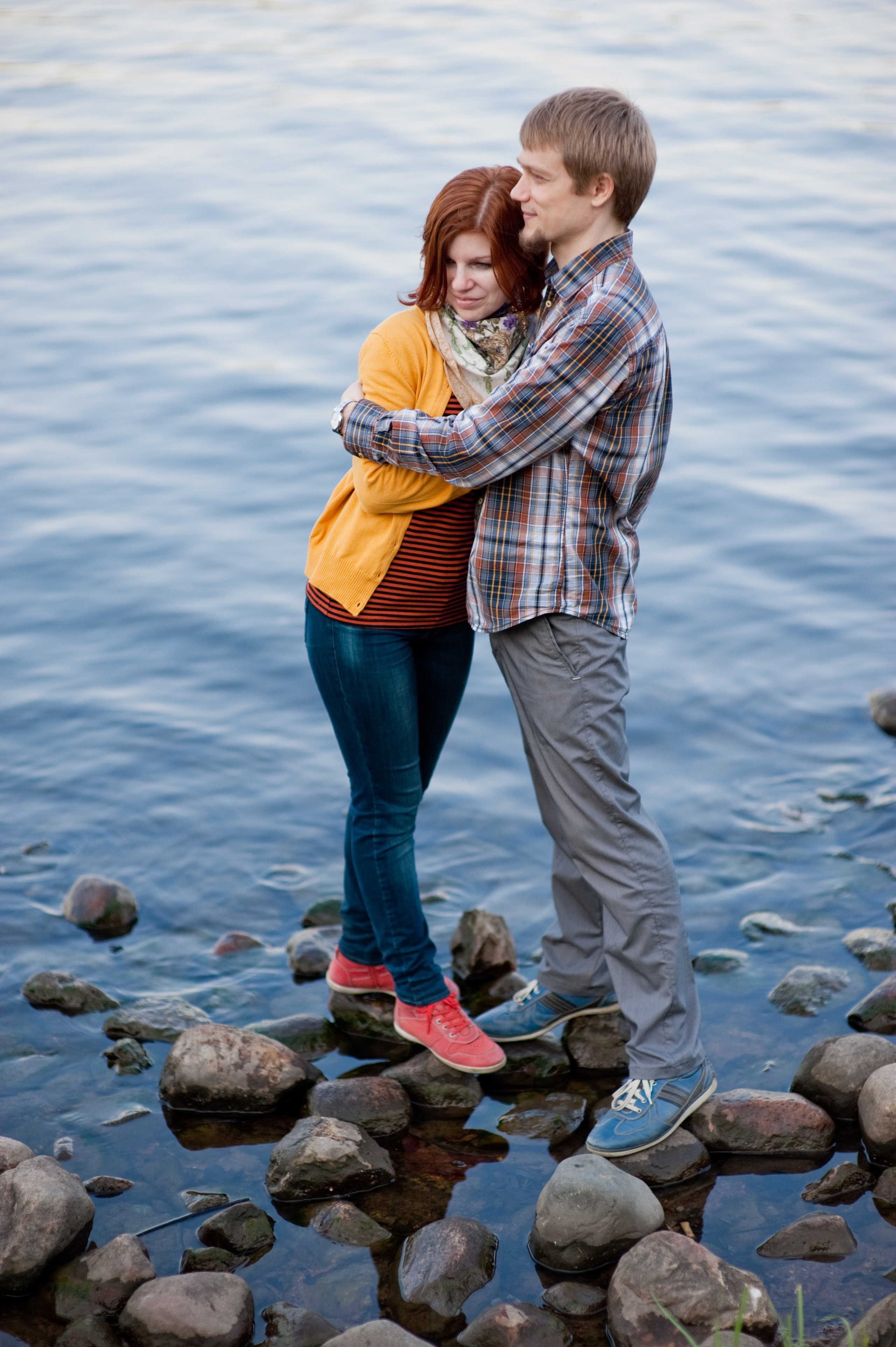 Мария и Александр. Прогулка, Москва. Семейный фотограф Анна Дубовская