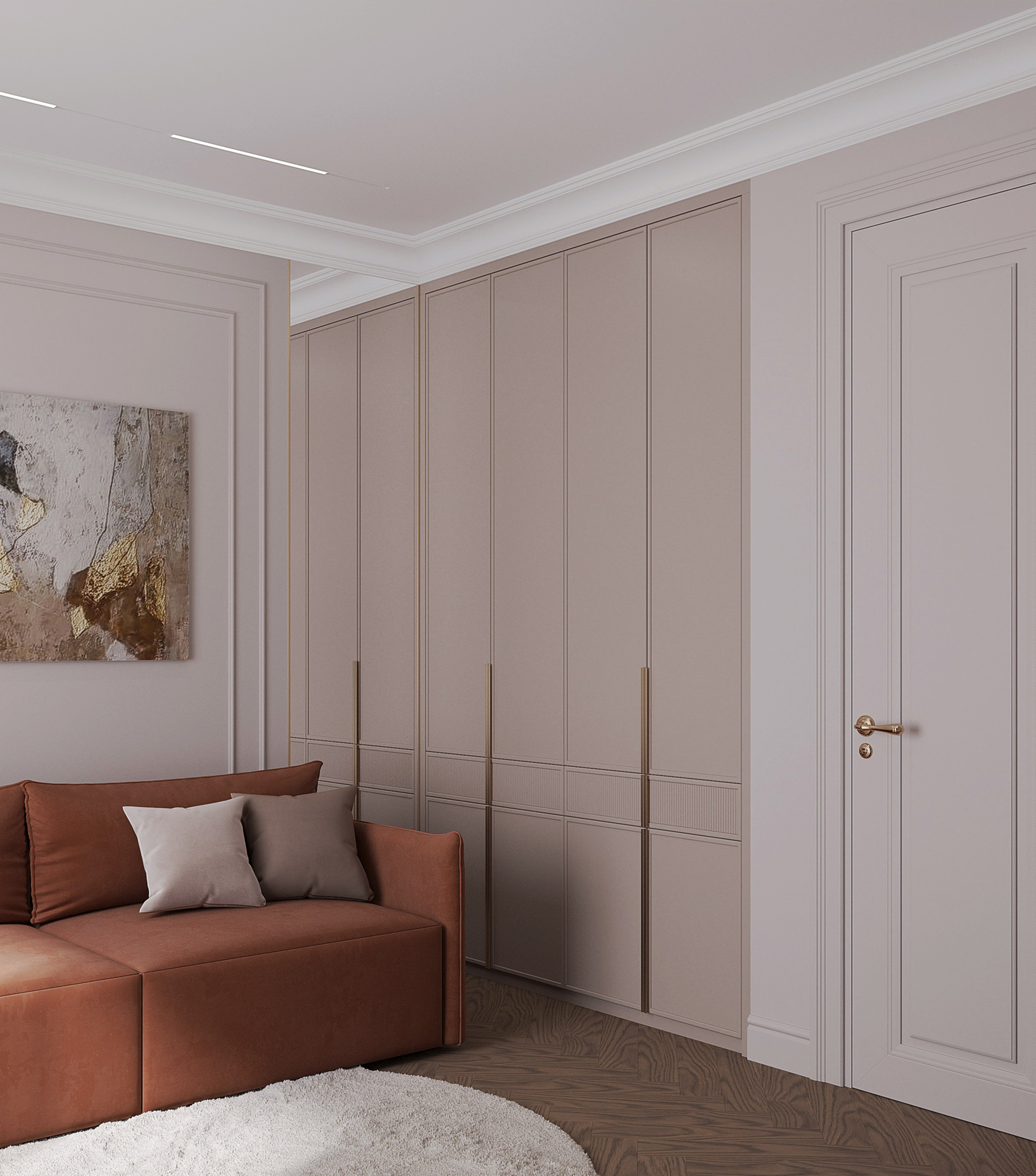 Проект ЖК City Bay Москва. Студия дизайна интерьера Лактионовой Елены