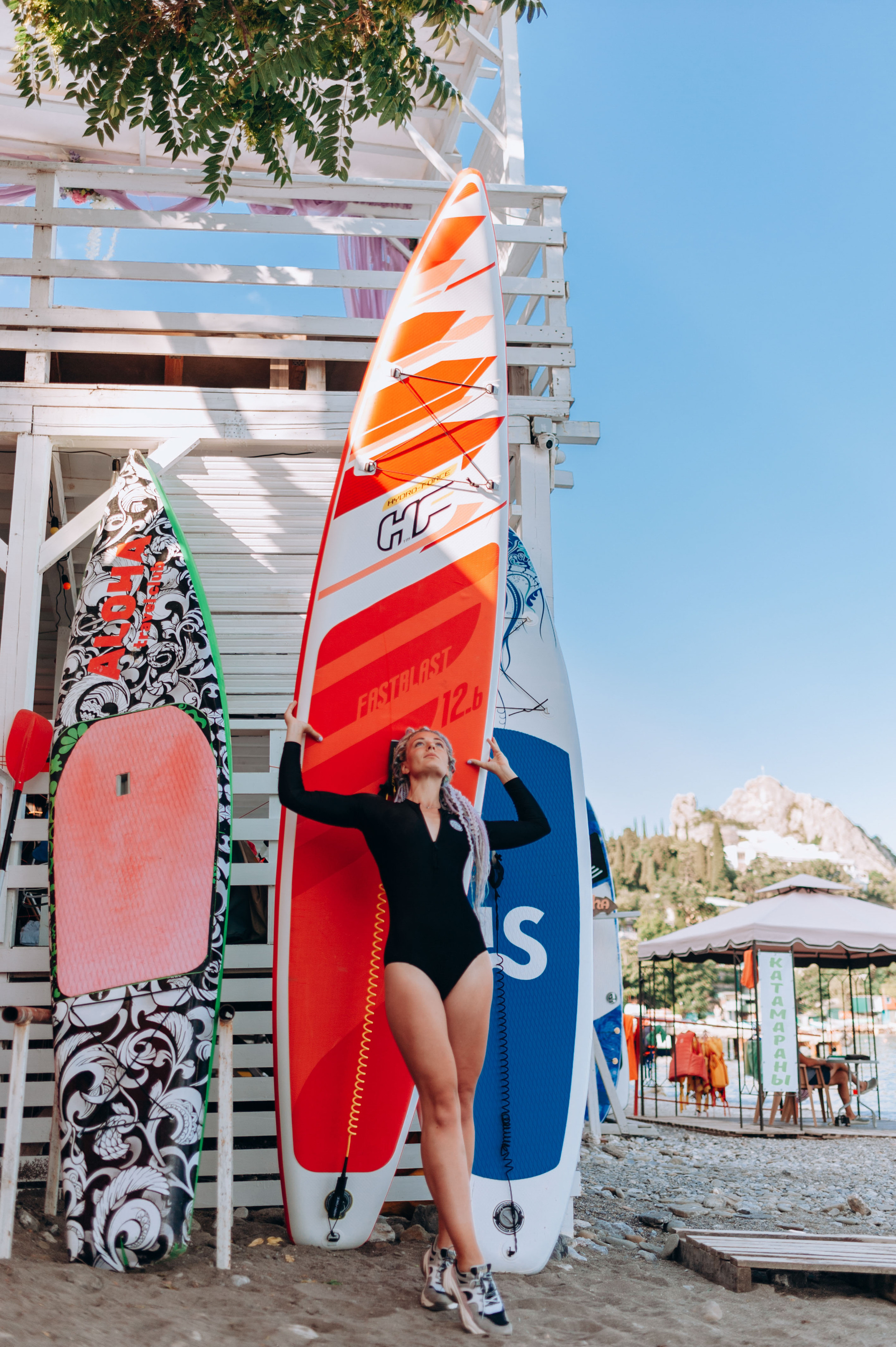 Ася |Лето с SUP. Портретный свадебный фотограф Крым | Евгения Щитенко