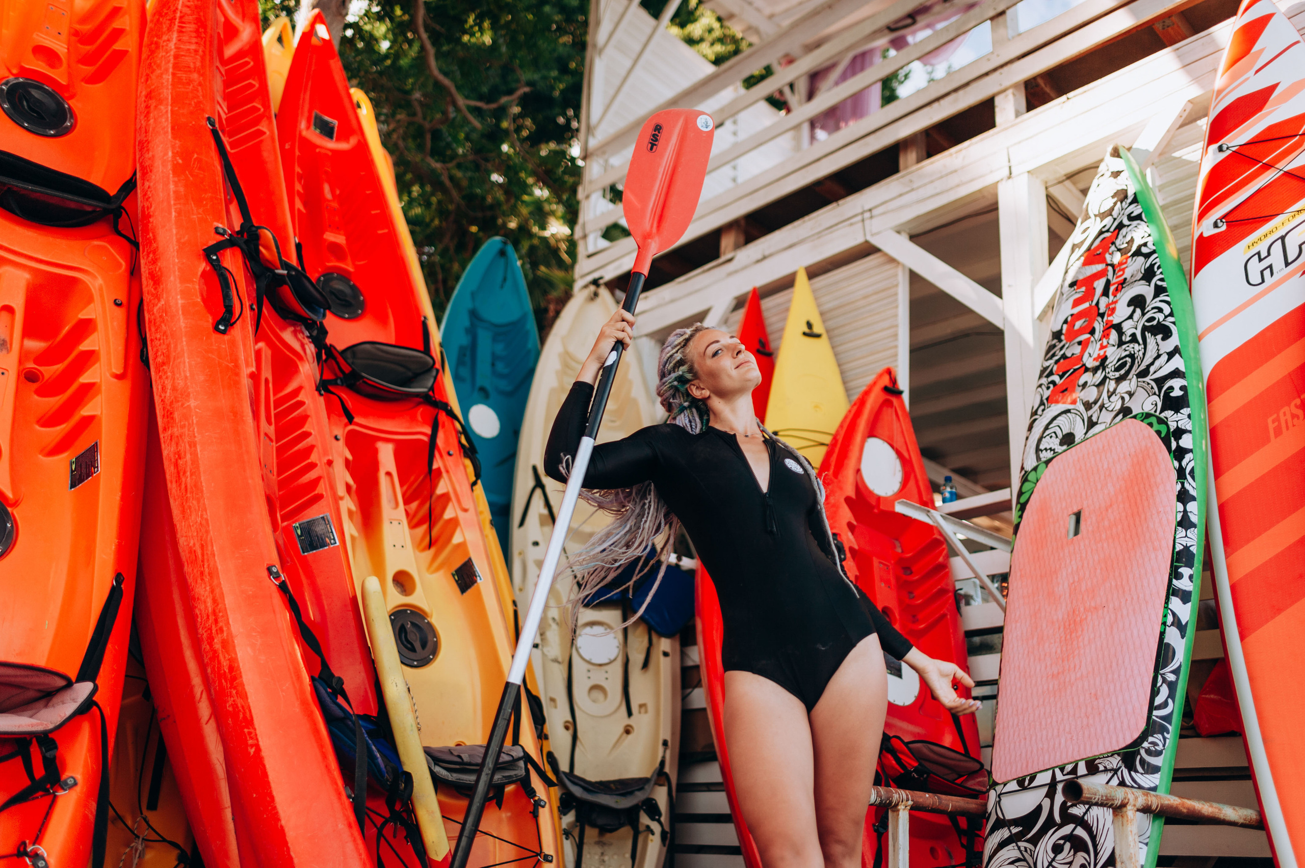 Ася |Лето с SUP. Портретный свадебный фотограф Крым | Евгения Щитенко