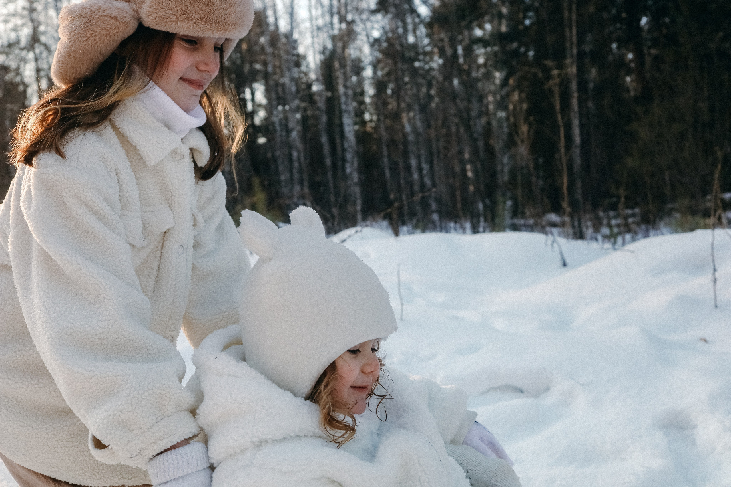 Зимняя история. Семейный фотограф в Челябинске Ольга Быстрых