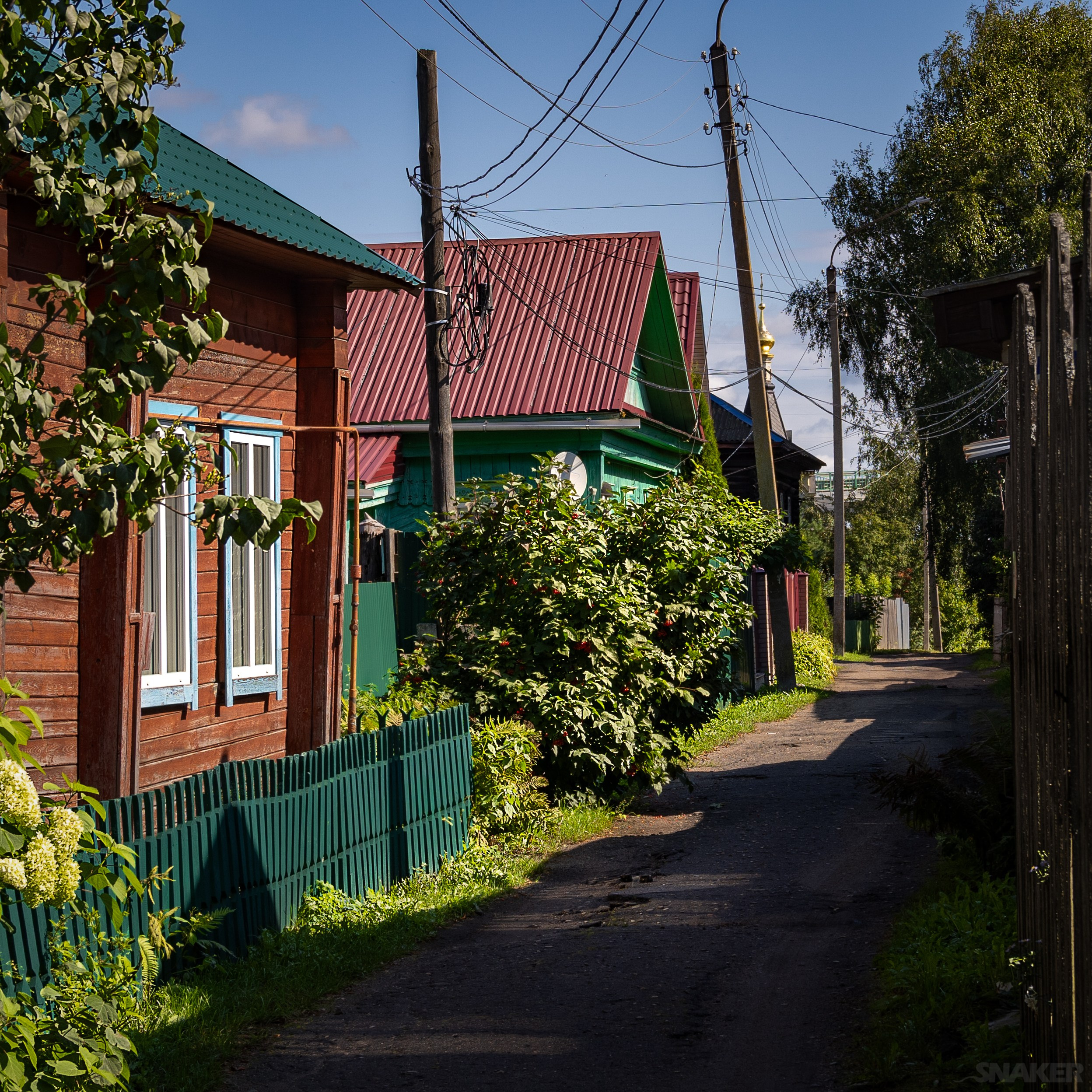 Кострома. Утро в Ипатьевской слободе.