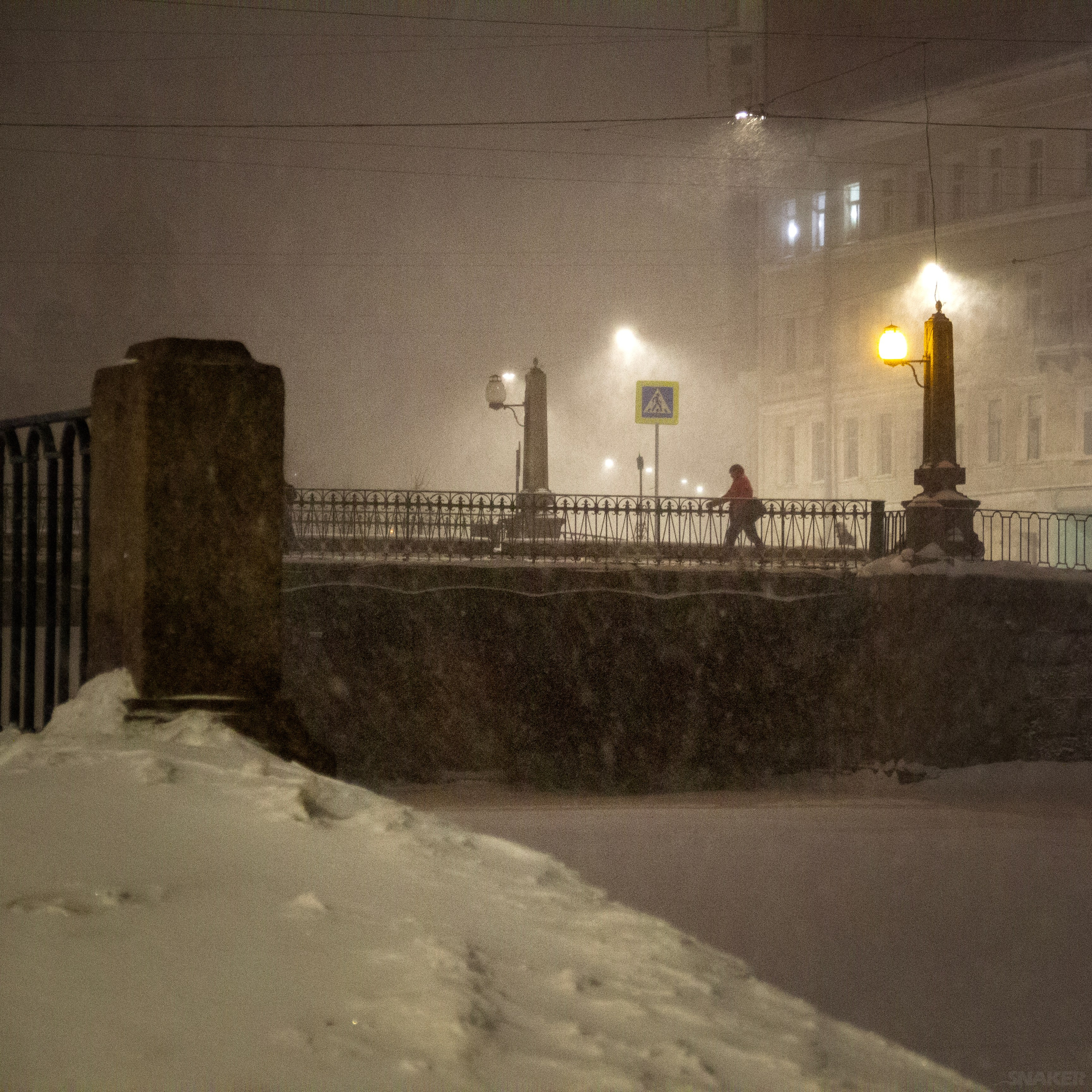 Аларчин мост. Метель.