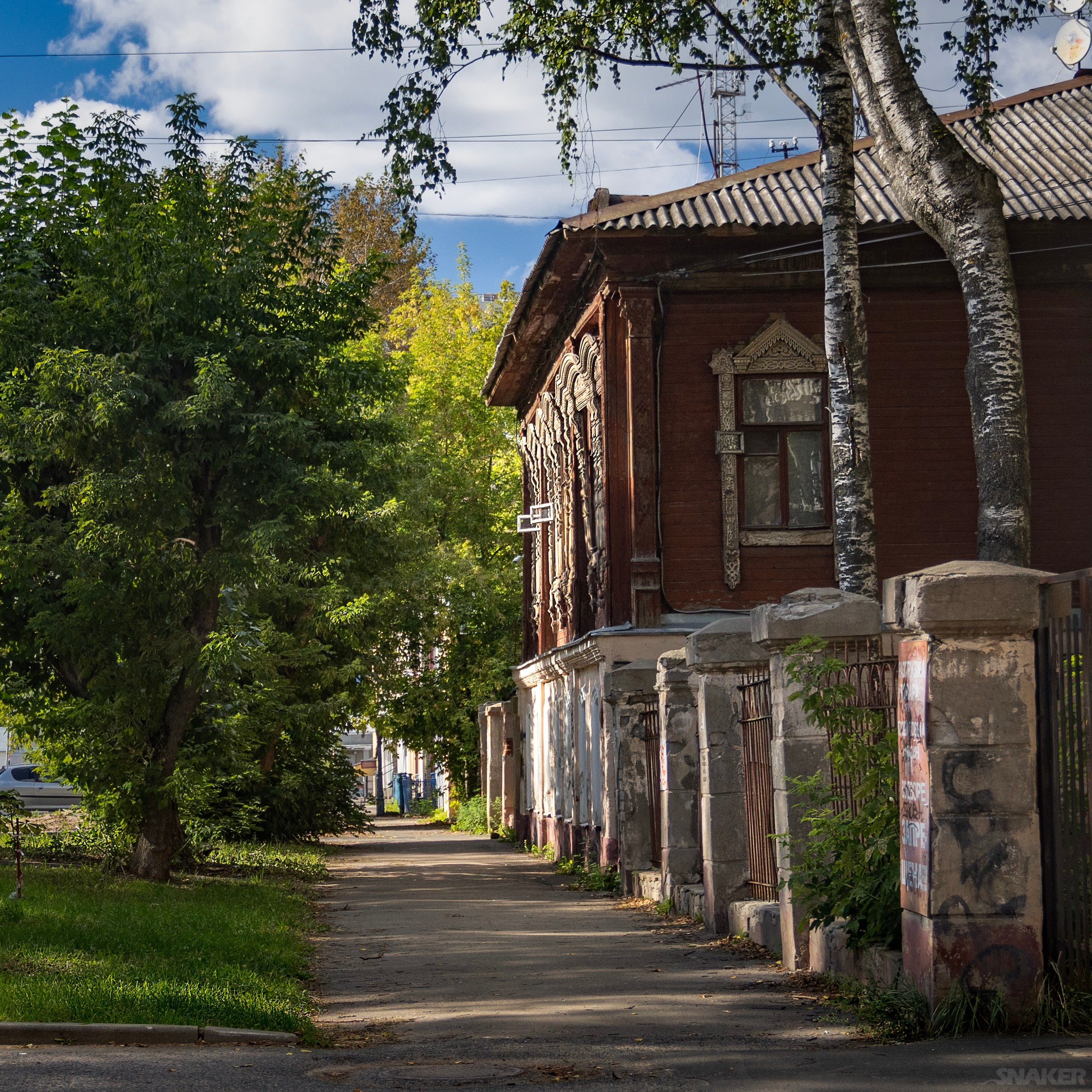 Утро в старом Иванове.