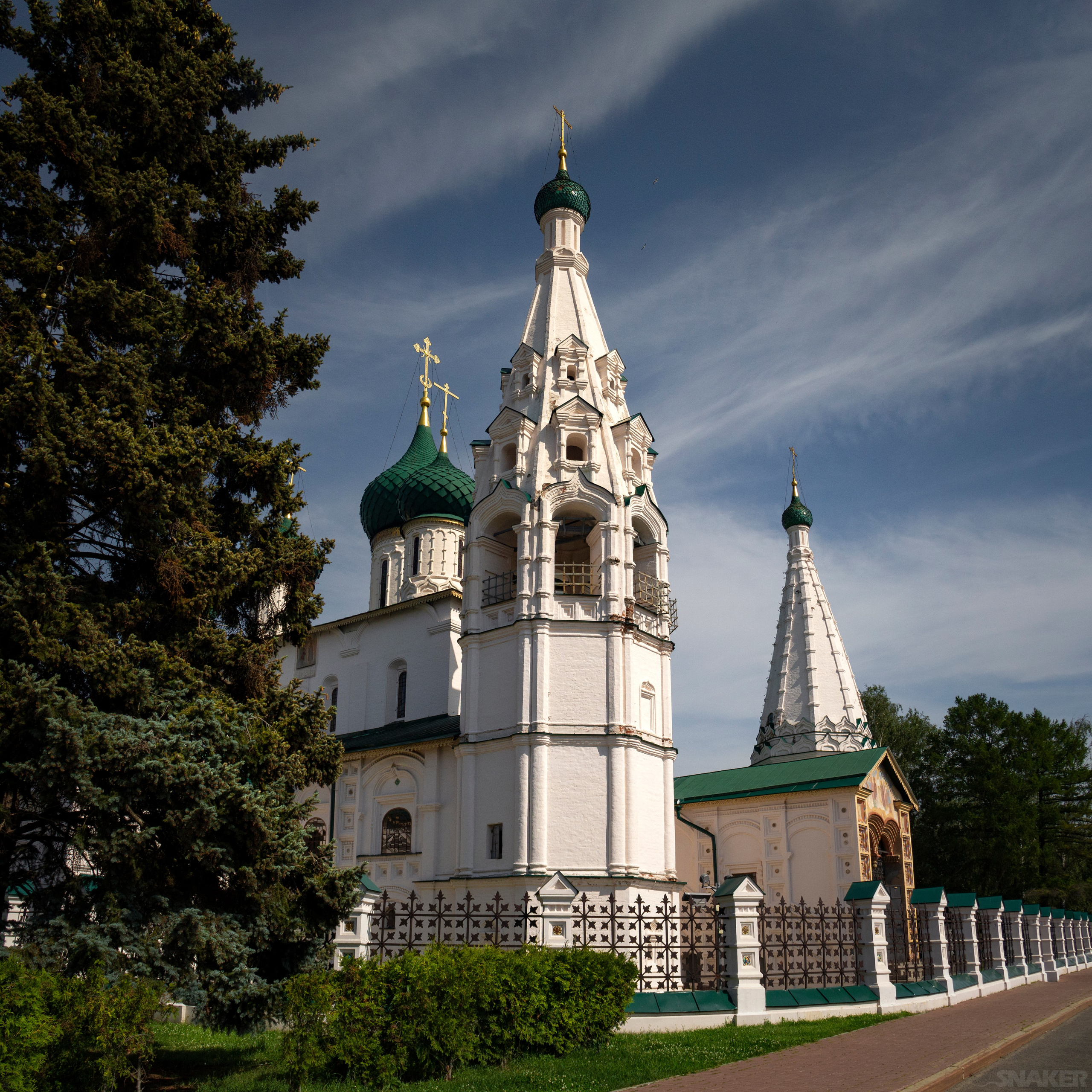 Ильинская церковь, центральный храм Ярославля.