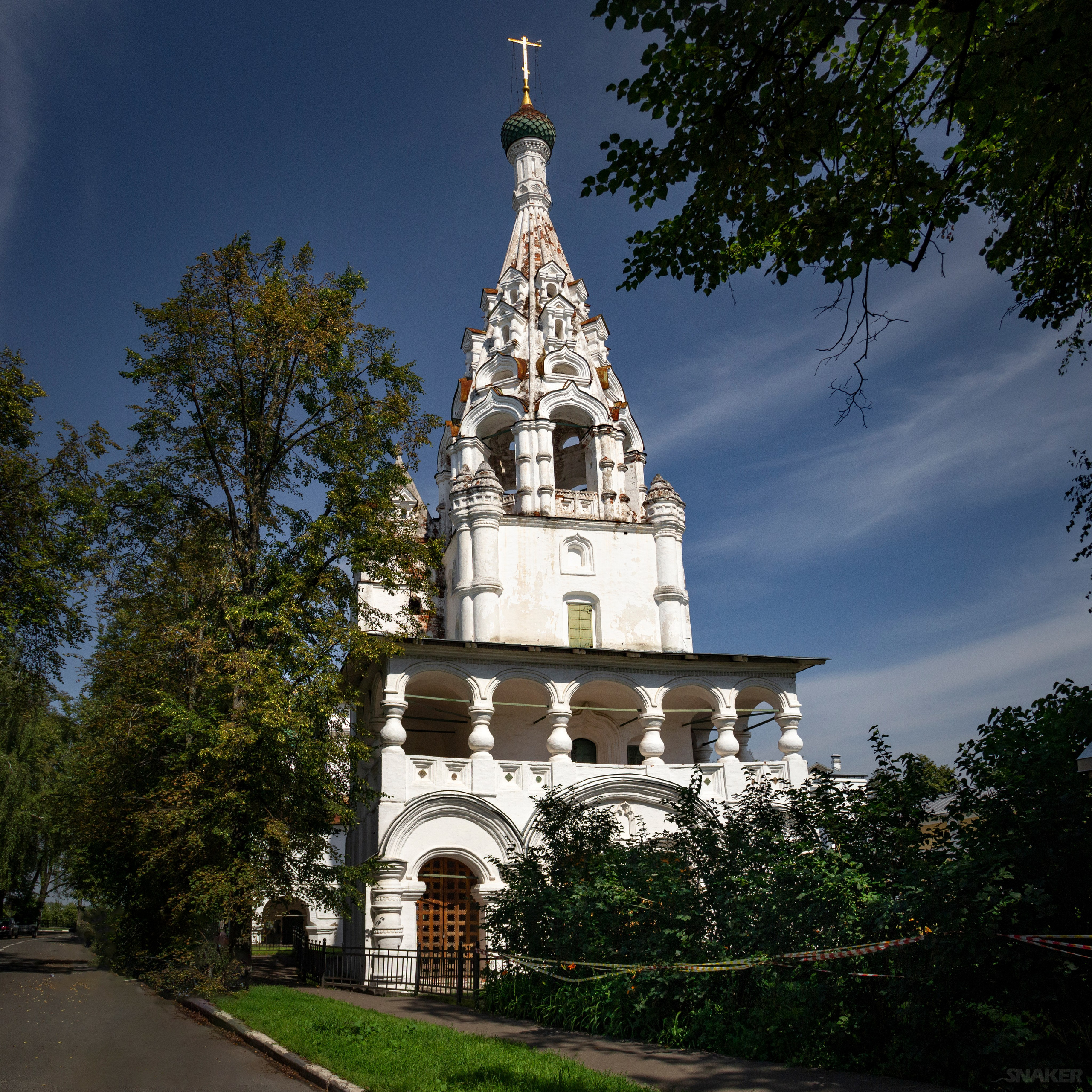 Ярославль. Колокольня церкви Рождества Христова.
