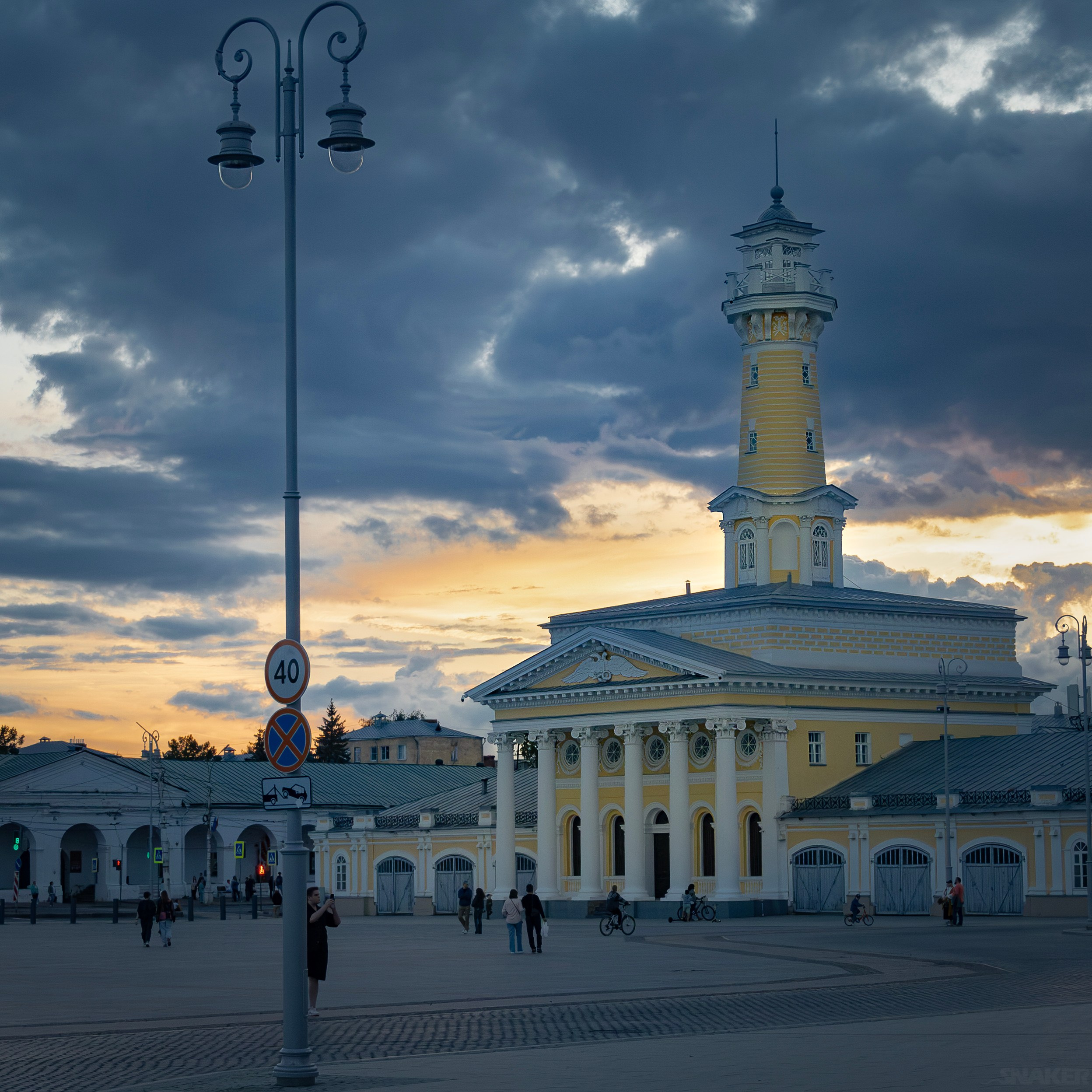 Кострома. Пожарная каланча.
