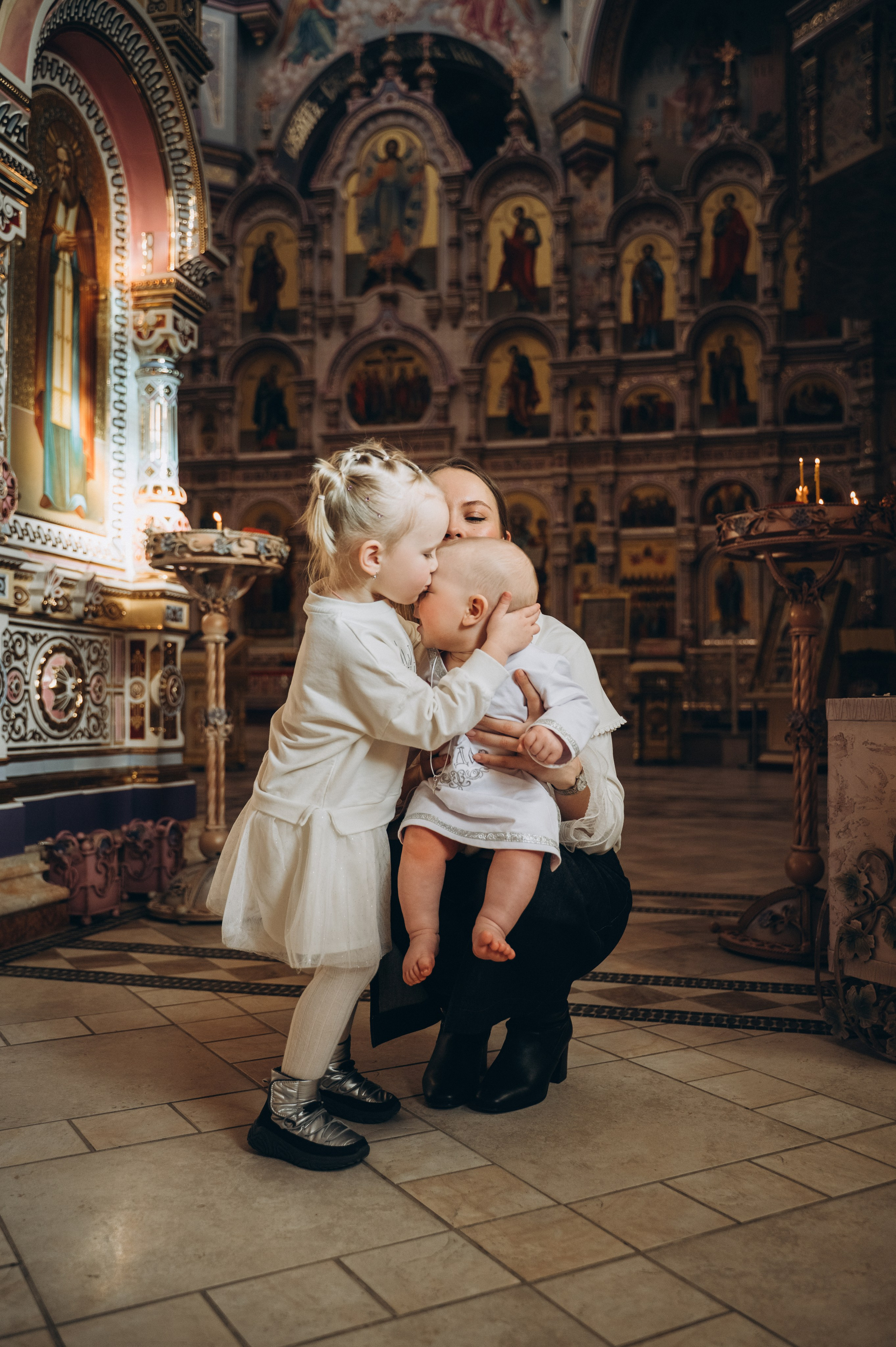 Крещение Фёдора (Храм Всех Святых) криптовый. Семейный фотограф в Минске Дарья Дреко