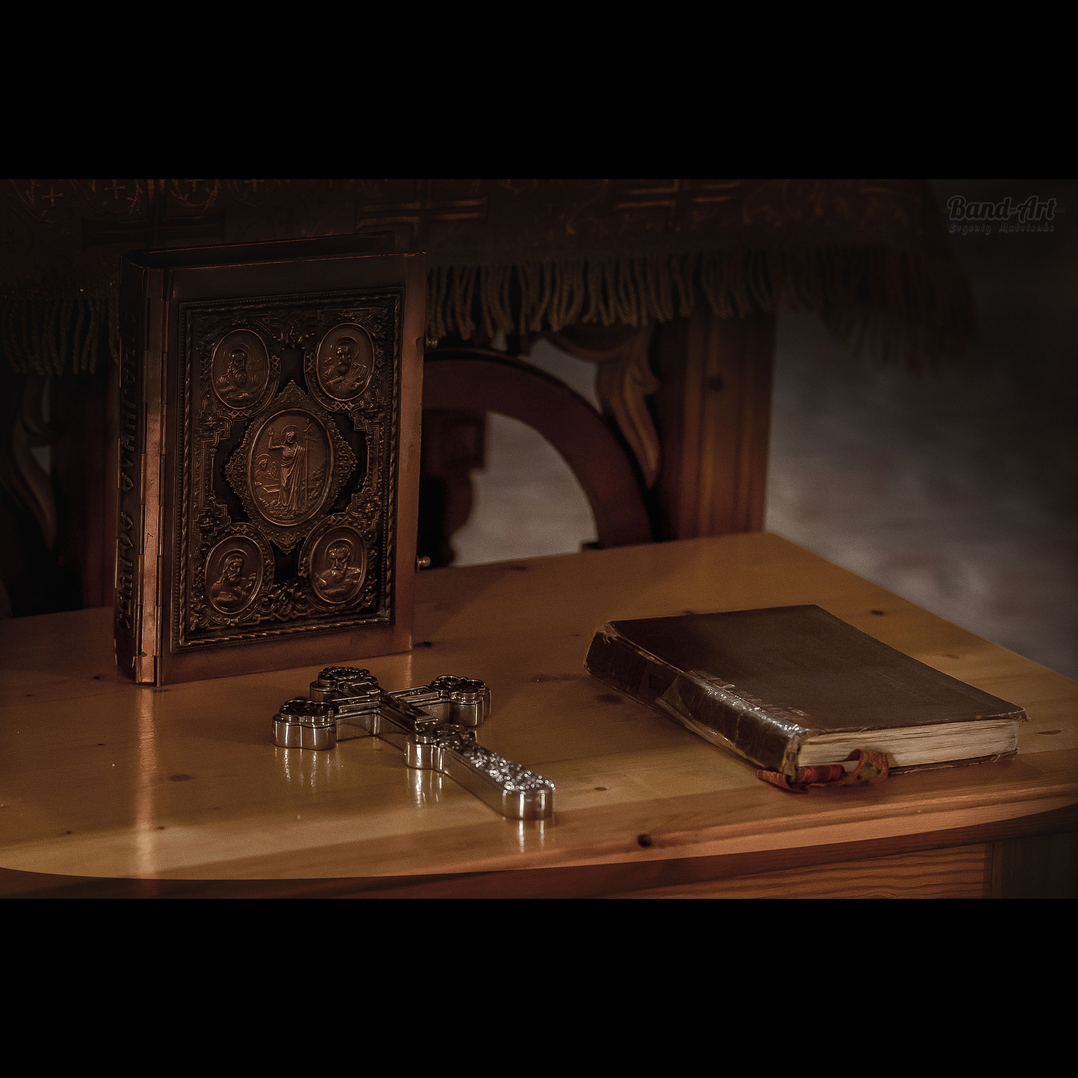 Съёмки в церкви. Арт-фотограф Евгений Матвиенко