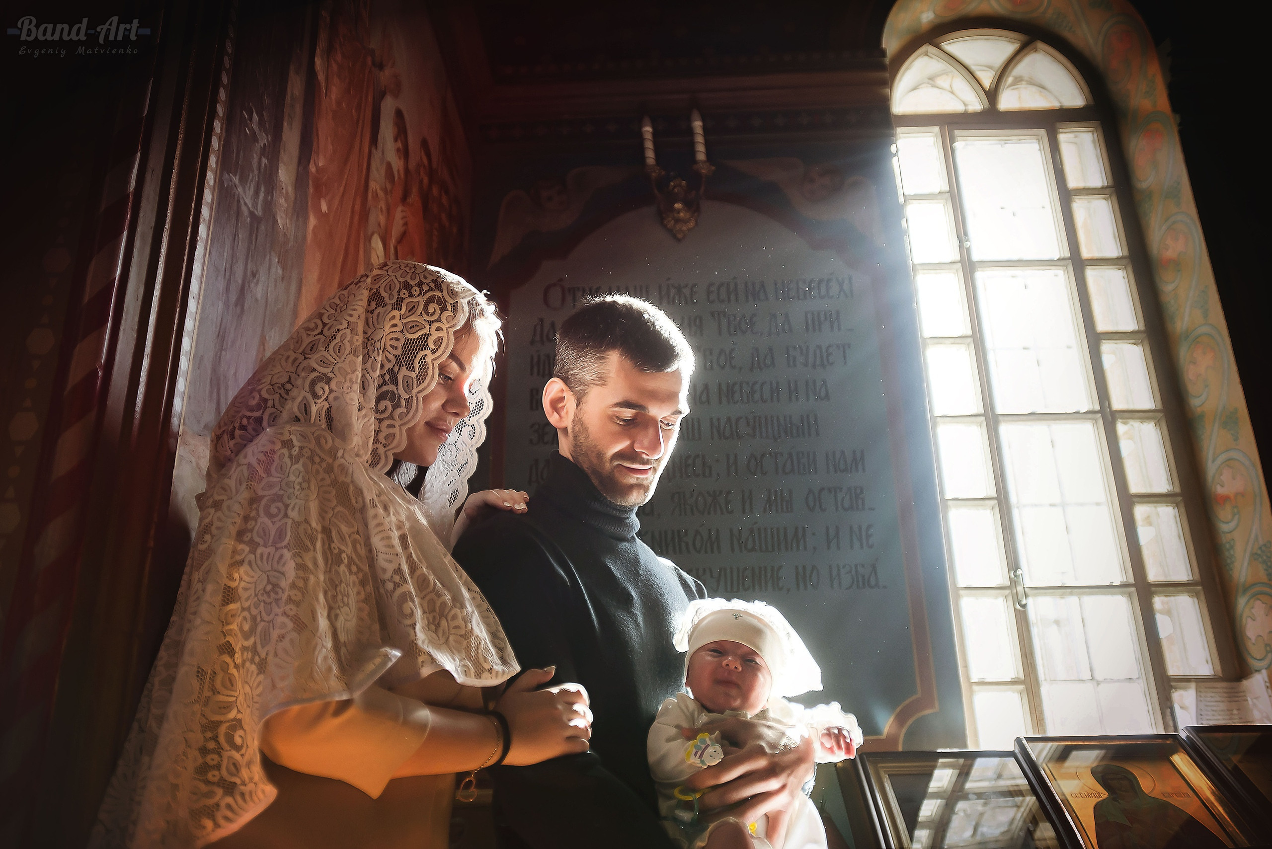 Съёмки в церкви. Арт-фотограф Евгений Матвиенко