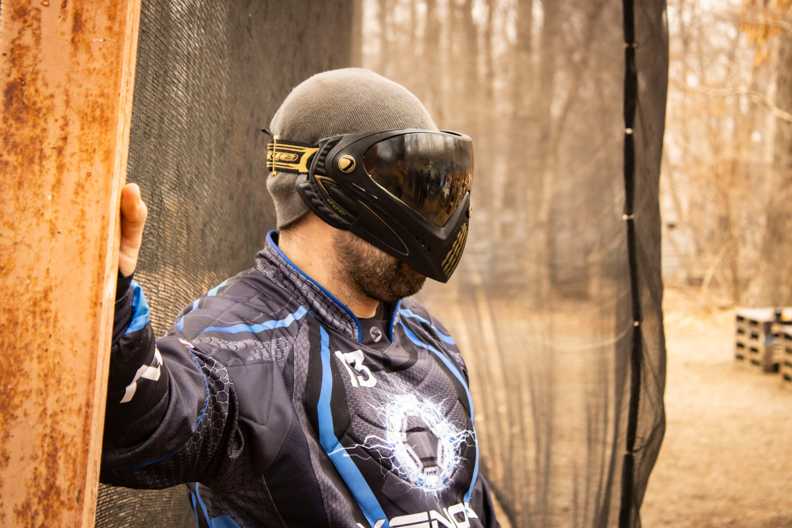 Турнир на кубок Федерации пейнтбола 6 апреля 2024 г. Фотограф г. Владивосток