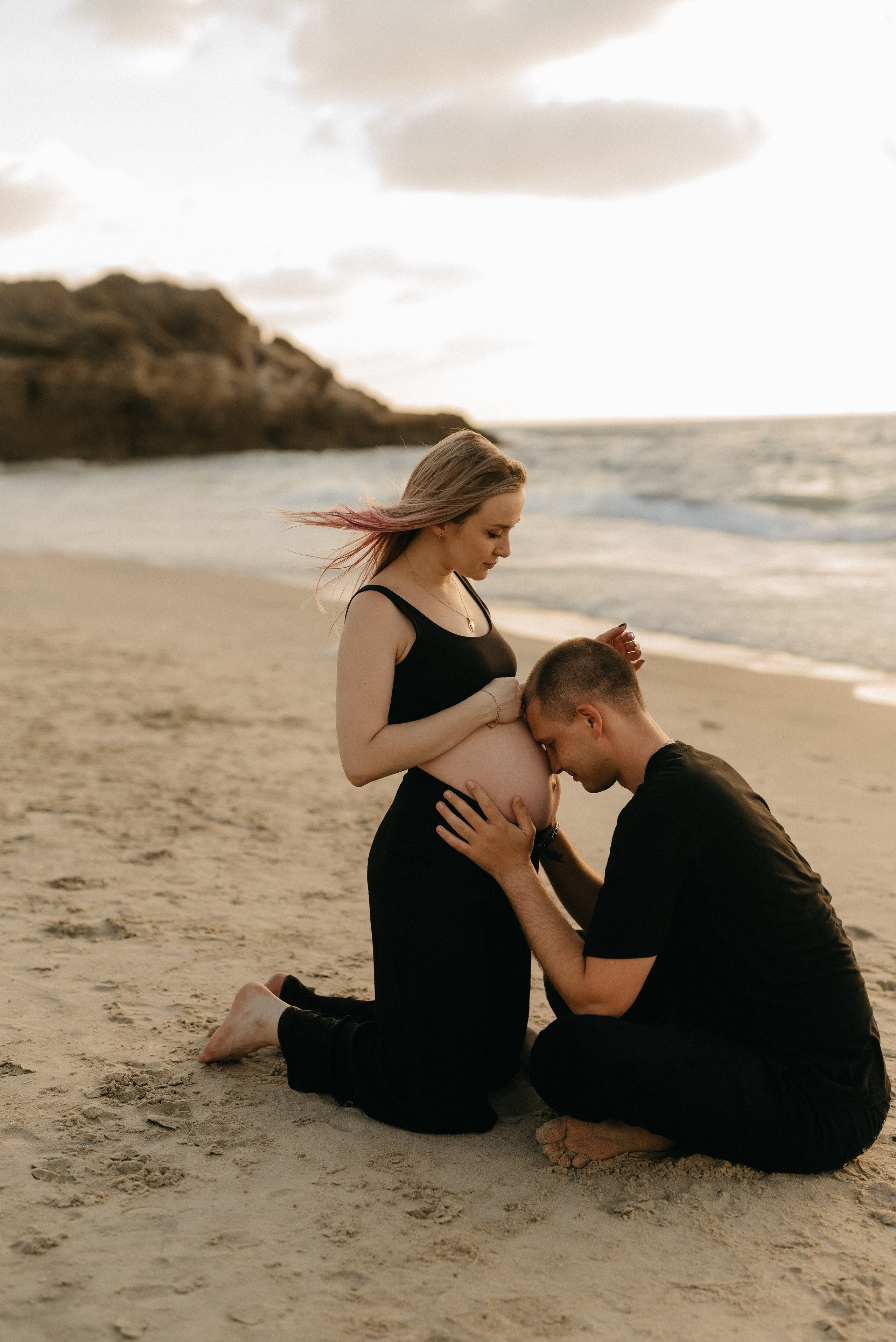Asya & Denis: Pregnancy. Family photographer in Israel | Alesya Superfin