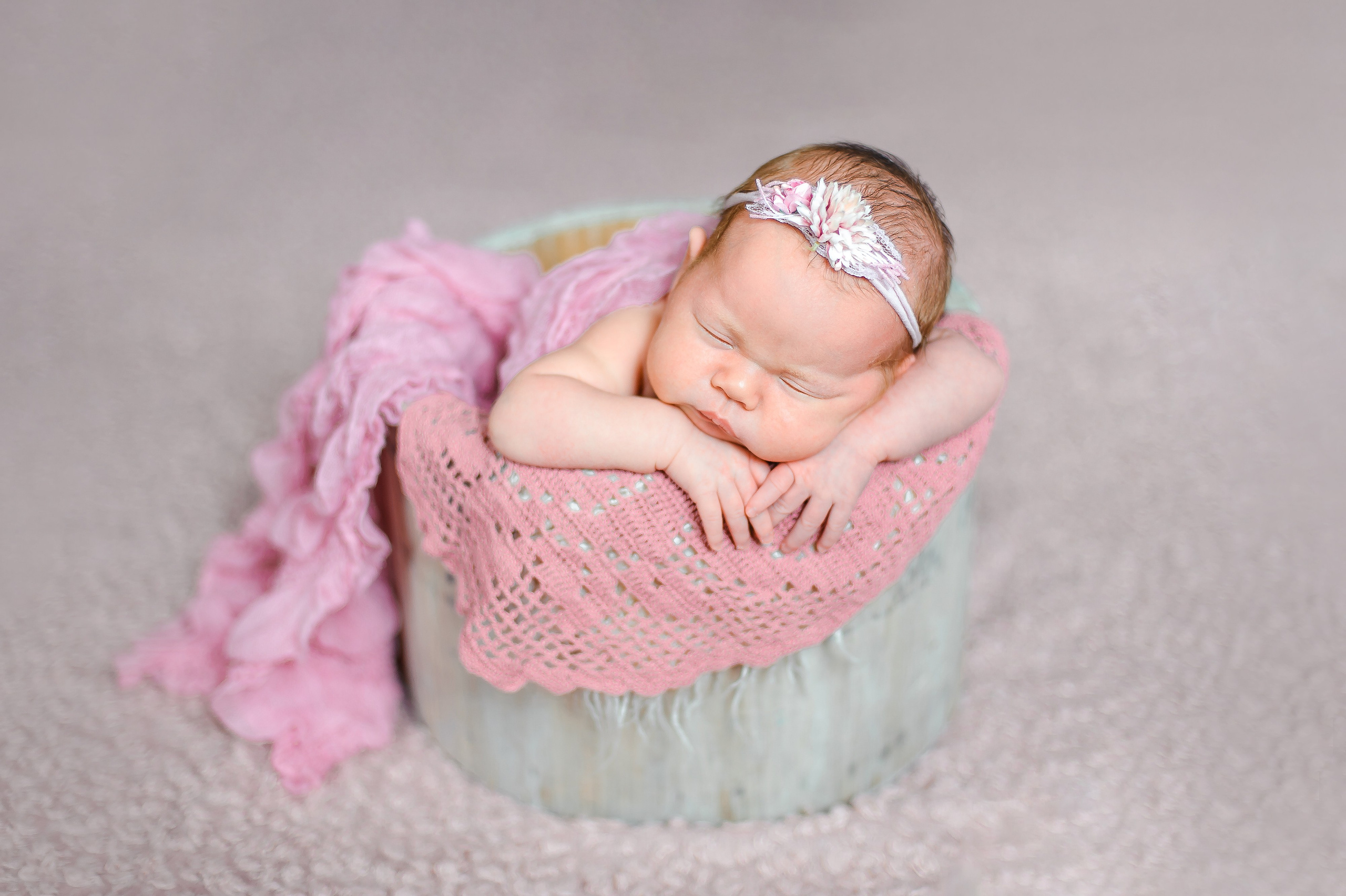 Алсу, 21 день. Фотограф новорождённых в Йошкар-Оле Ильмира Сидоркина