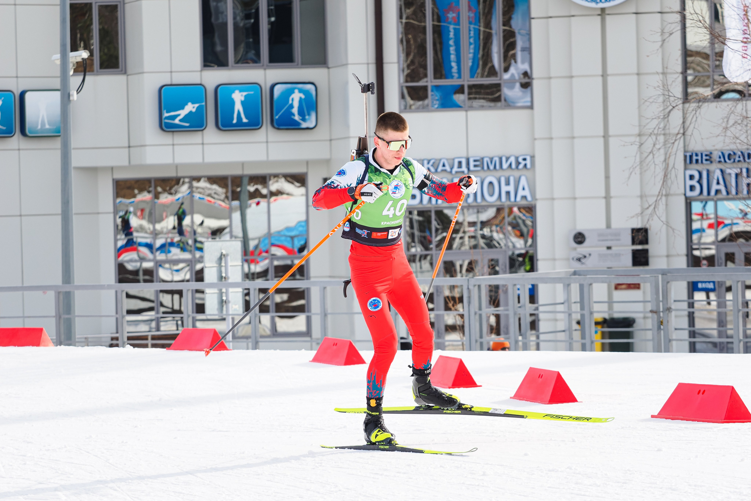 Биатлон / Первенство России. Репортажный фотограф Алексей Козьмин
