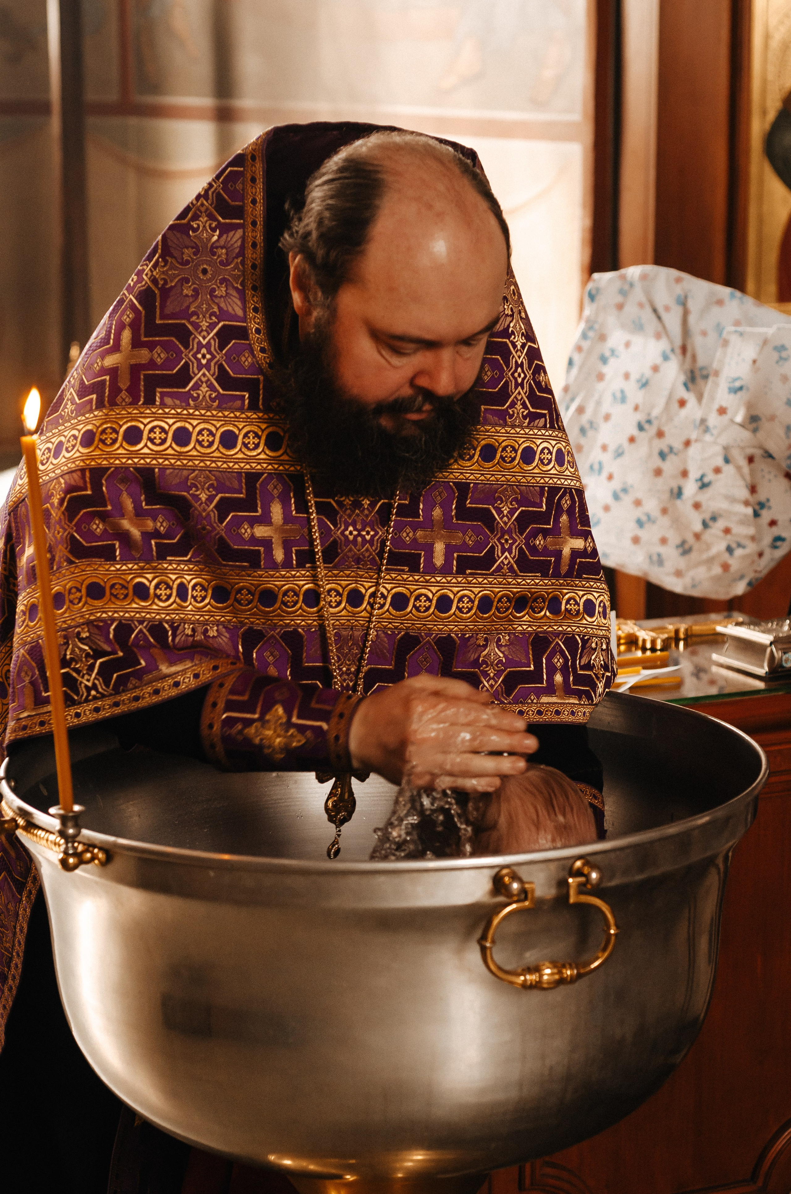 Таинство крещения. Фотограф Anastasya Efimova