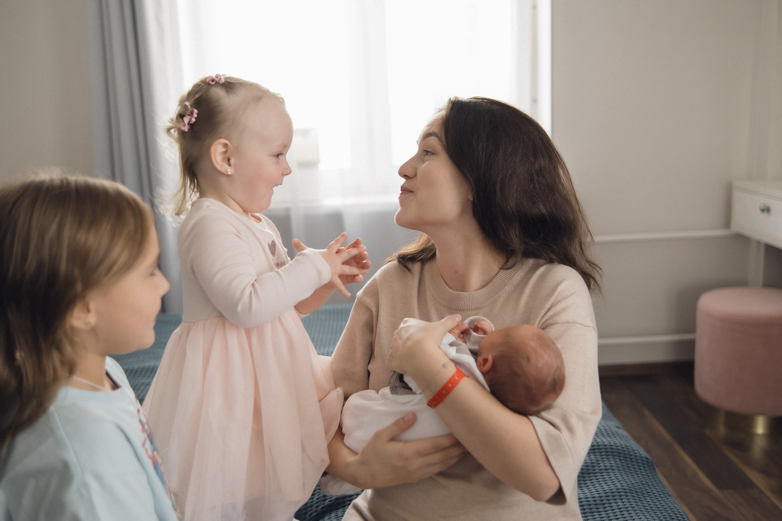 Мирон, первый день дома. Семейный фотограф Уфа Головченко Анастасия