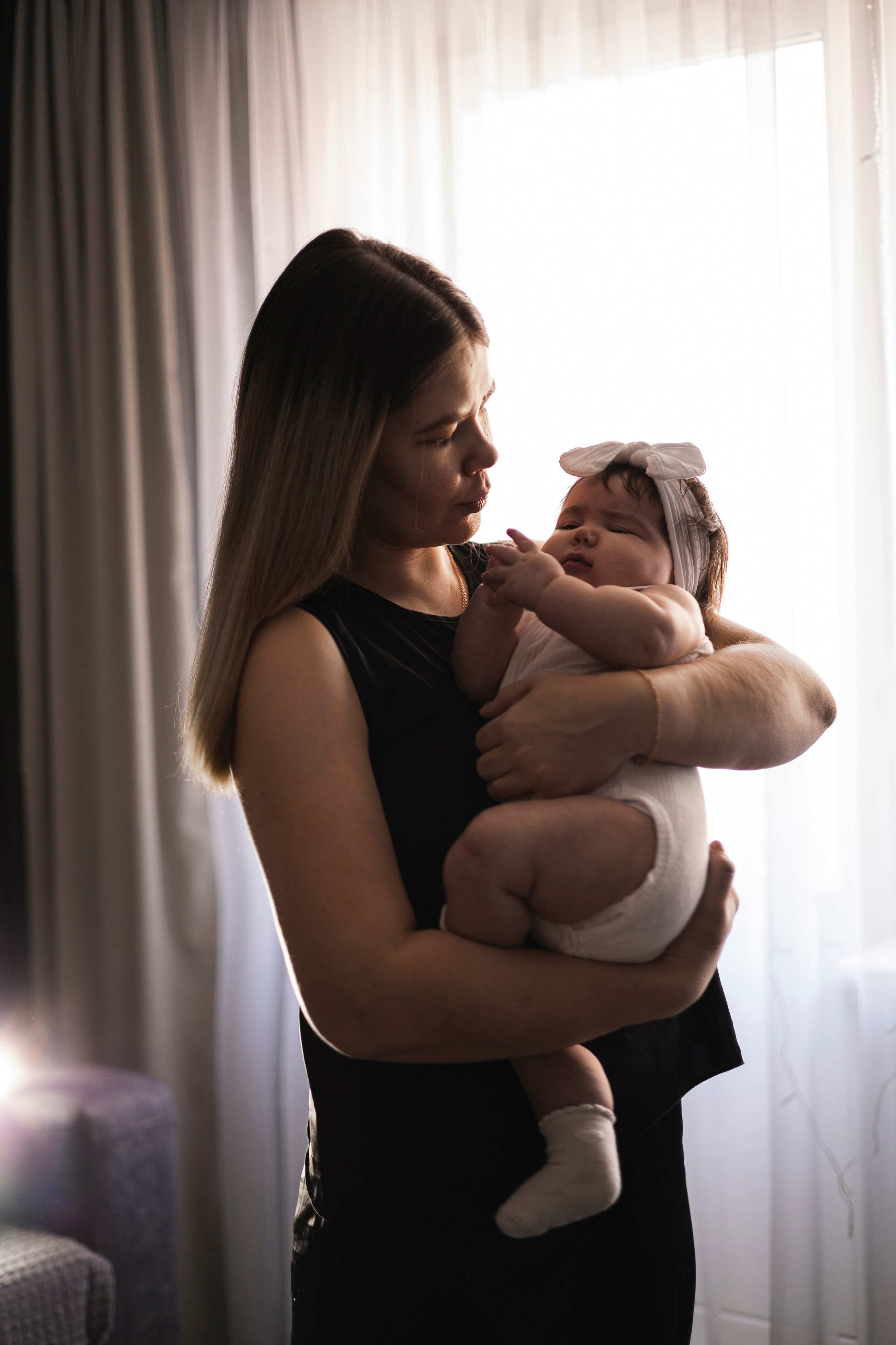 Юлия и София дома. Настя Лекса. фотограф г. Красноярск