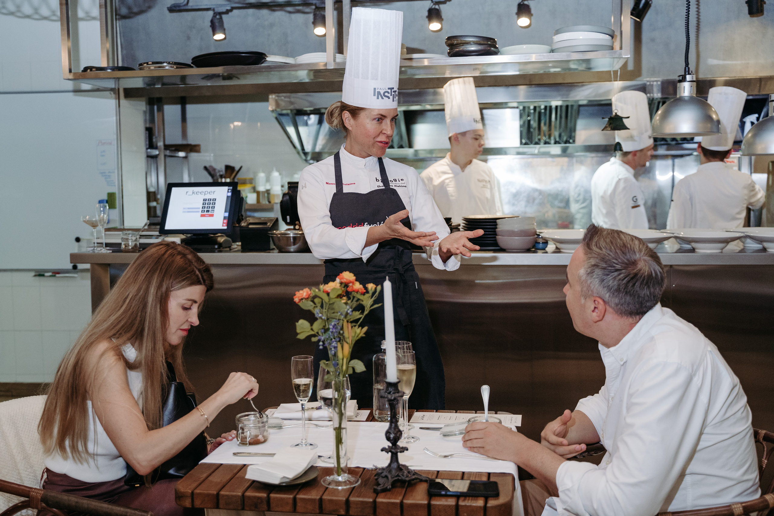Открытый ужин с Mishlen Шеф Поварами. Репортажный и свадебный фотограф в Москве Рая Небогатова