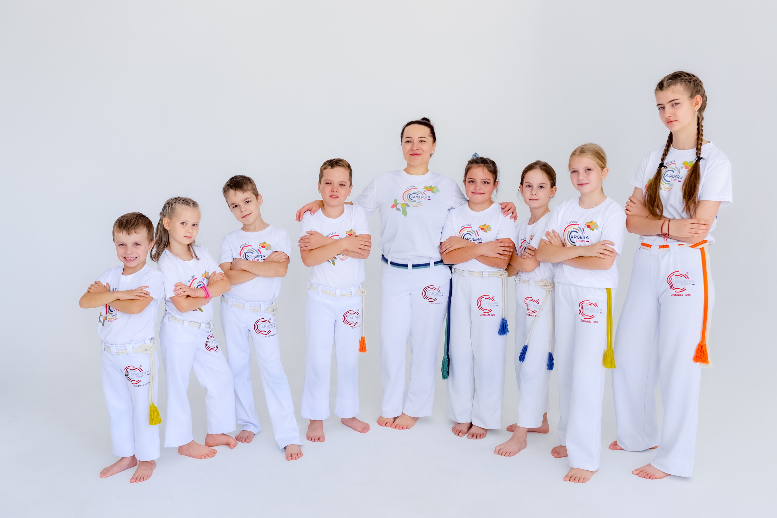 Фотосессия для спортивной школы копоэйры в Зеленограде. Детский и семейный фотограф Евгения Вахнеева Москва Зеленоград