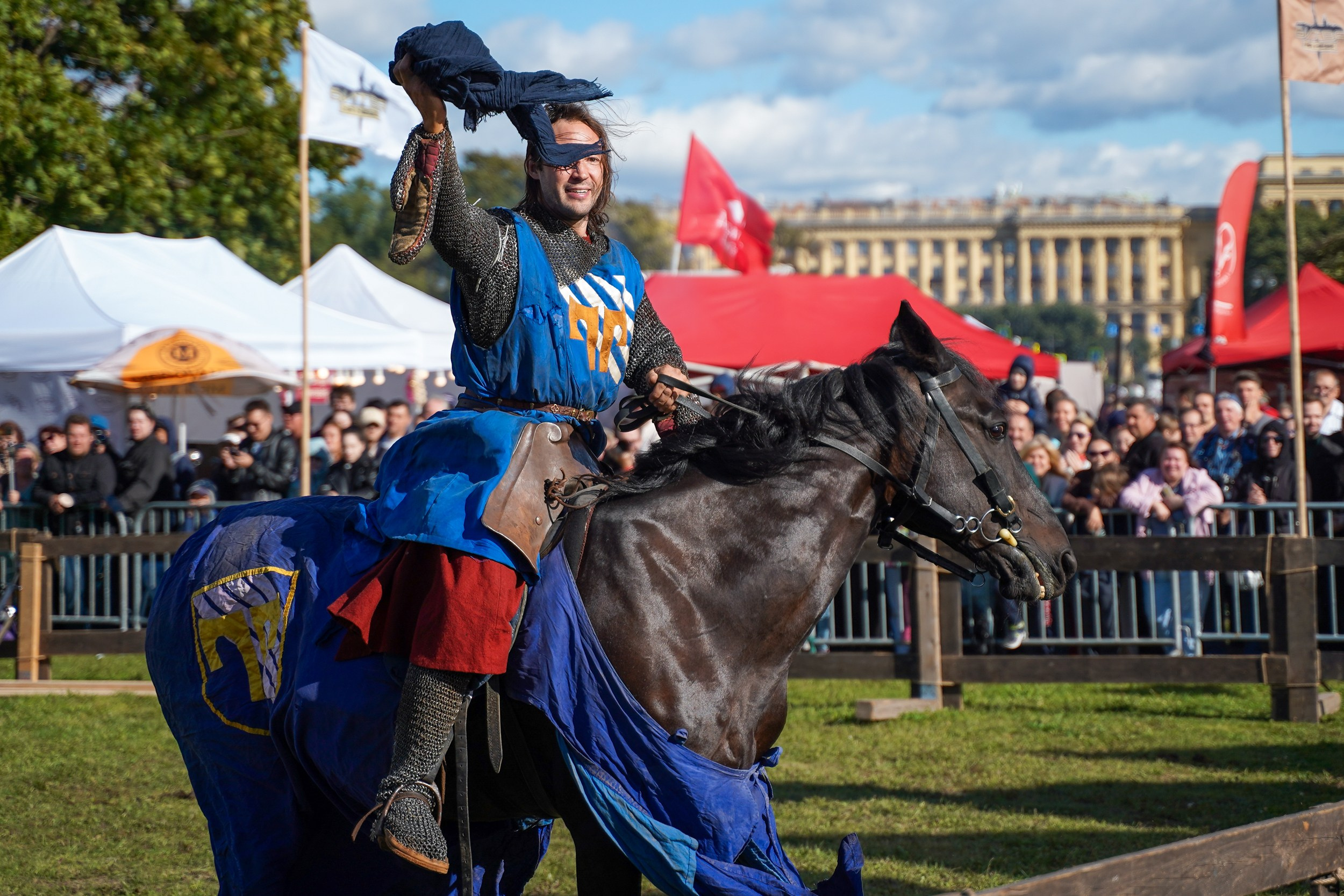 Рыцарский турнир в рамках фестиваля «Битва на Неве» Санкт-Петербург 2024 г. Фотограф-анималист, портретный фотограф в Чебоксарах Мария Садыкова