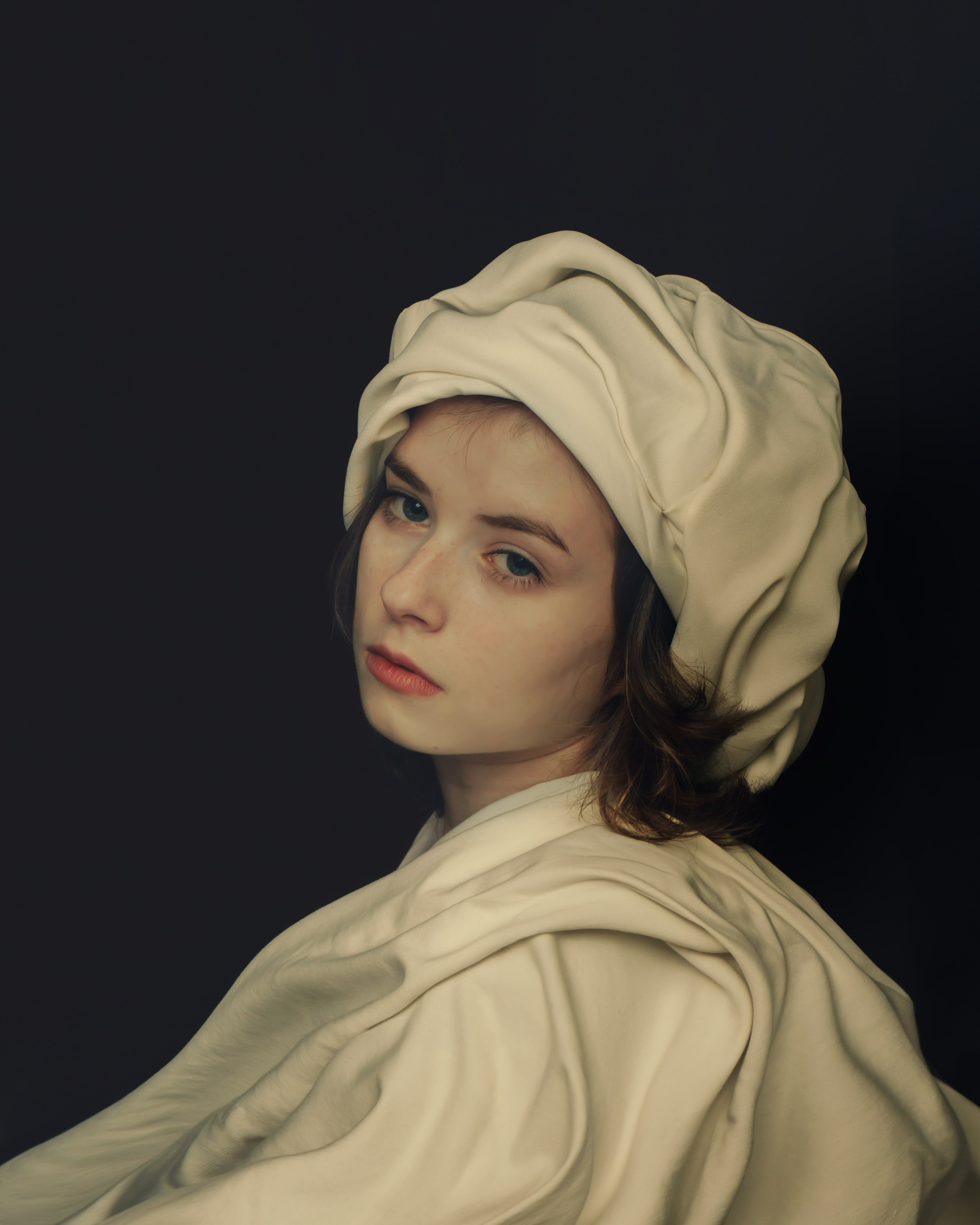 Стилизация под картину,  фотосессия в Казани, фото как картина, средневековая героиня