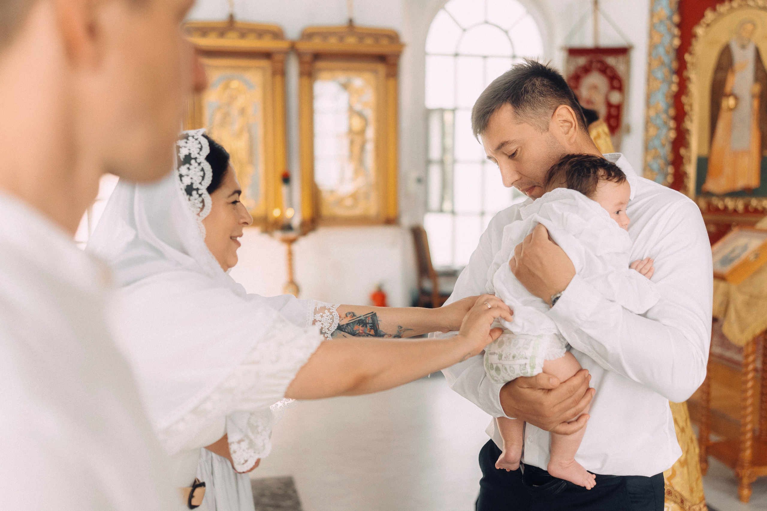 Таинство крещения в Воронеже. Свадебный и репортажный фотограф в Воронеже Роман Янко