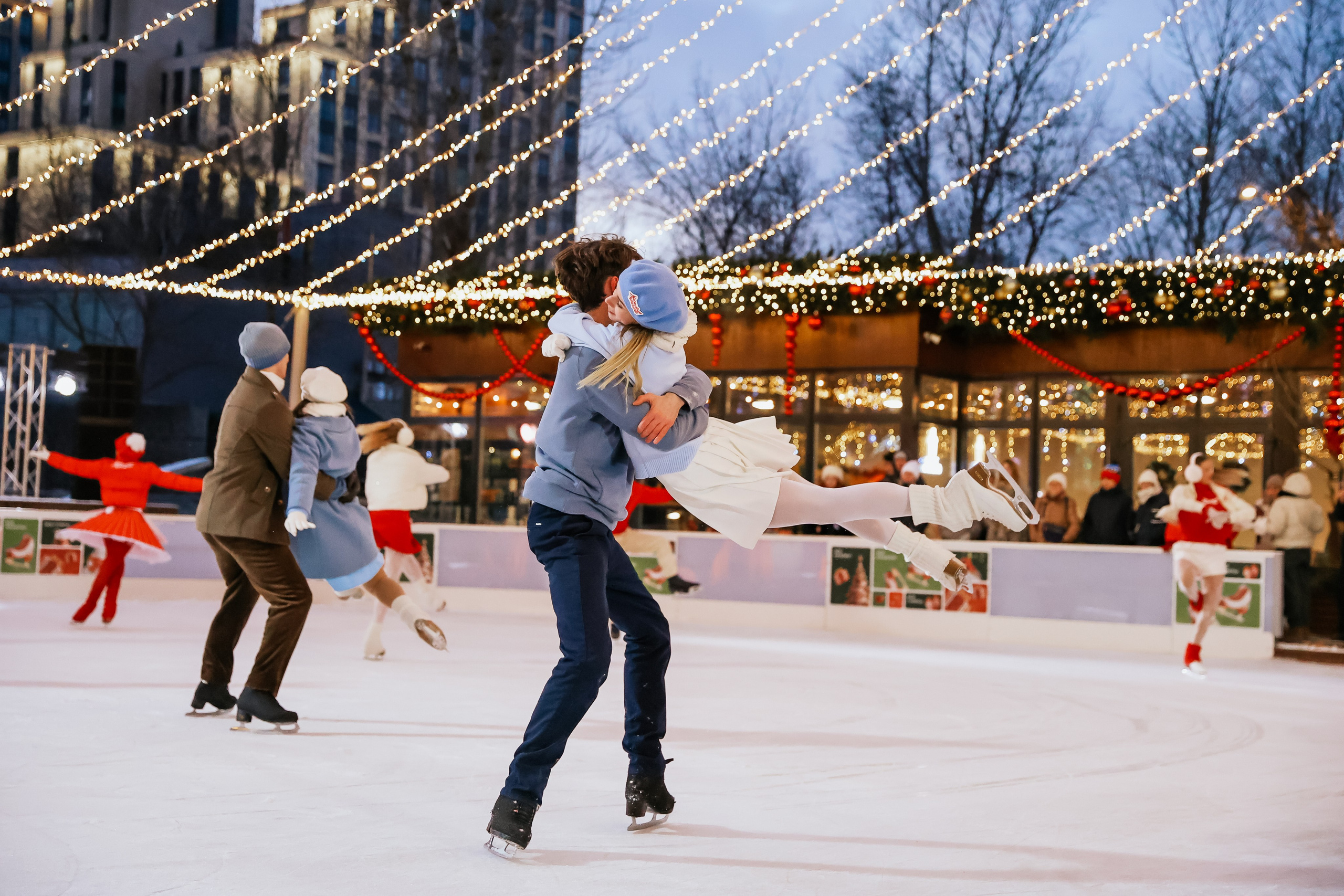 Ледовое шоу Сити каток Московское Чаепитие. Фотограф и видеограф Анна Домашенко