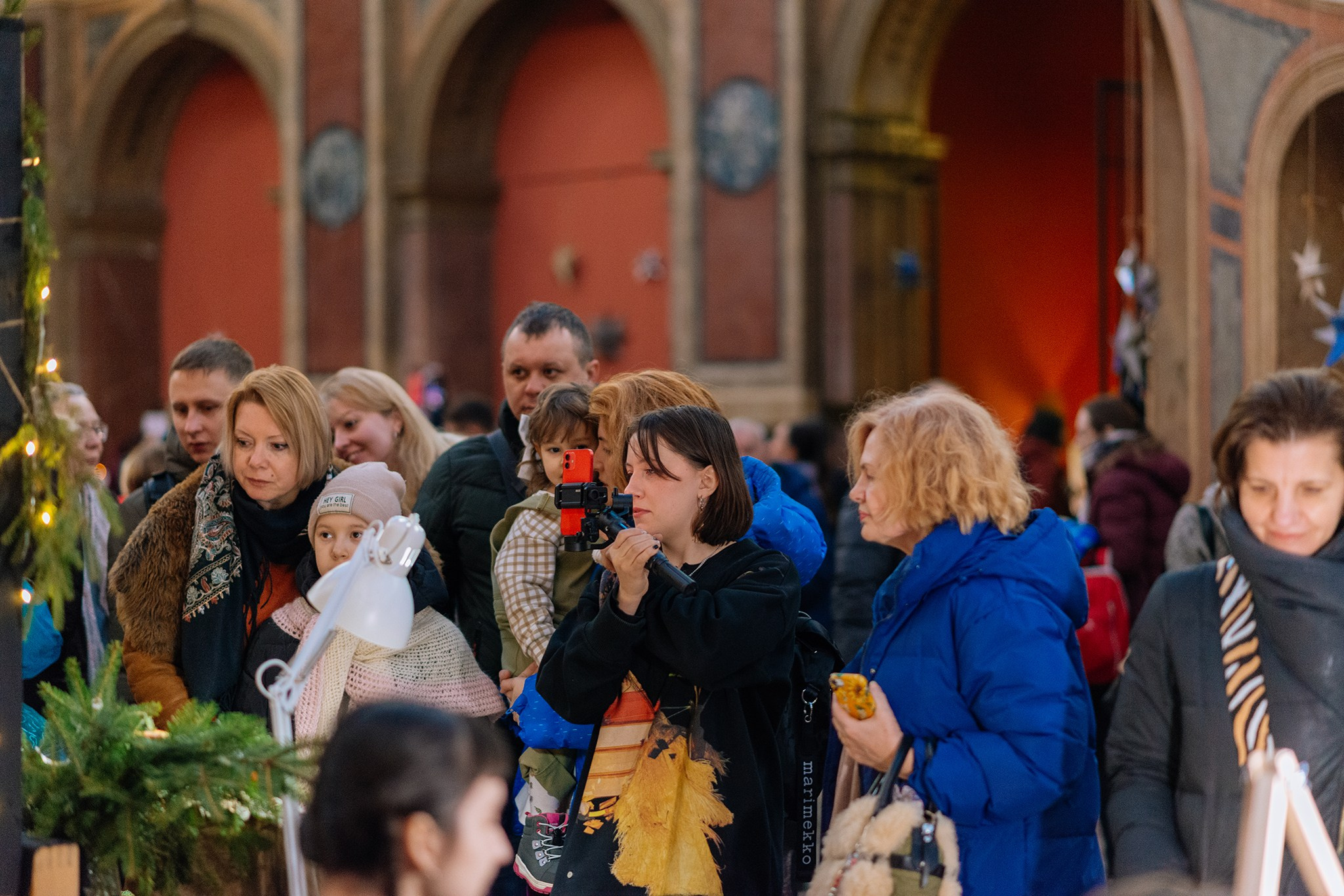 Ёлка. Ярмарка в Академии Штиглица. Декабрь 24. Репортажный фотограф в Санкт-Петербурге Анастасия Клёпова