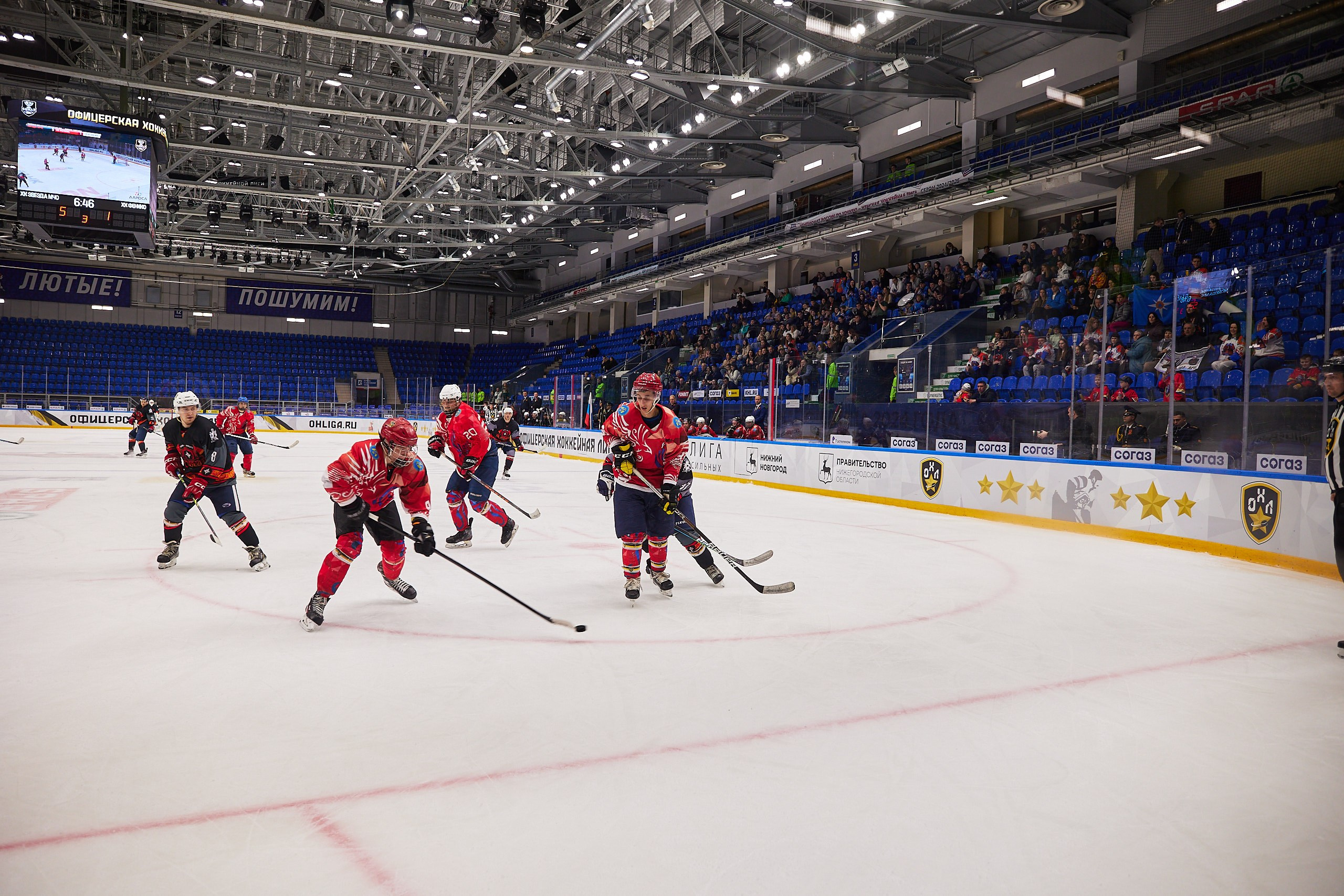 Репортаж. Офицерская хоккейная лига 2025 год. Спортивный фотограф Некрасов Денис