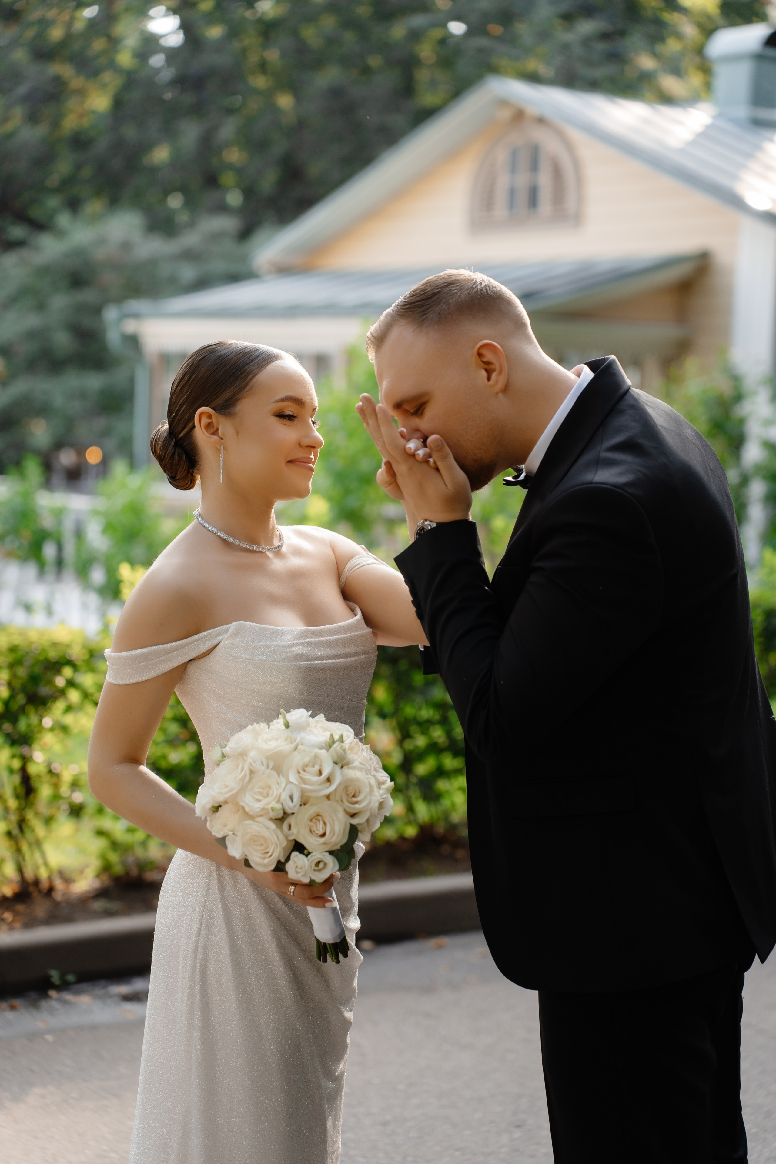 Свадебная фотосессия в парке Архангельское. Свадебный и семейный фотограф в Москве Светлана Зоткина