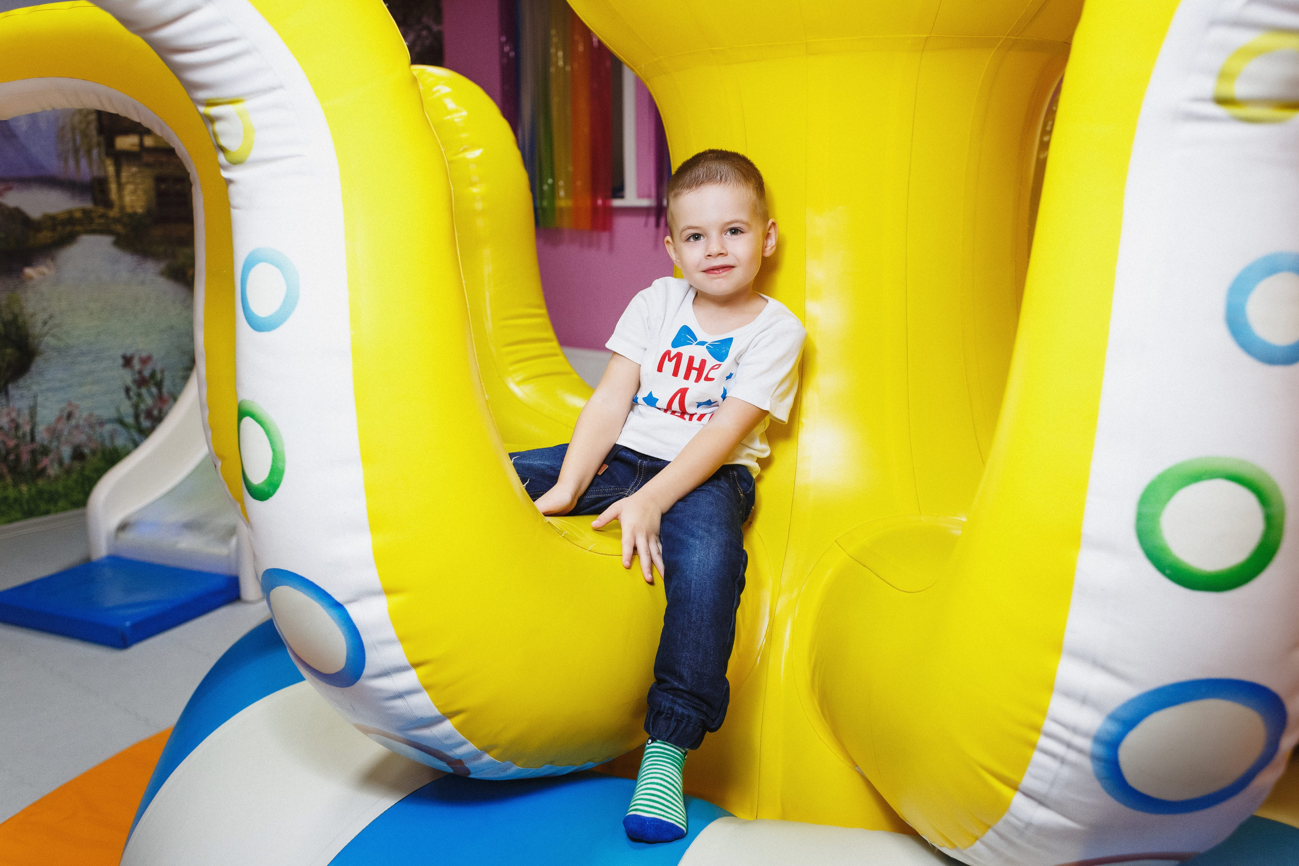 День Рождения Глеба в Игровой Комнате 'Банана Мама' в Таганроге. Свадебный и семейный фотограф в Таганроге Бакарюк Антон