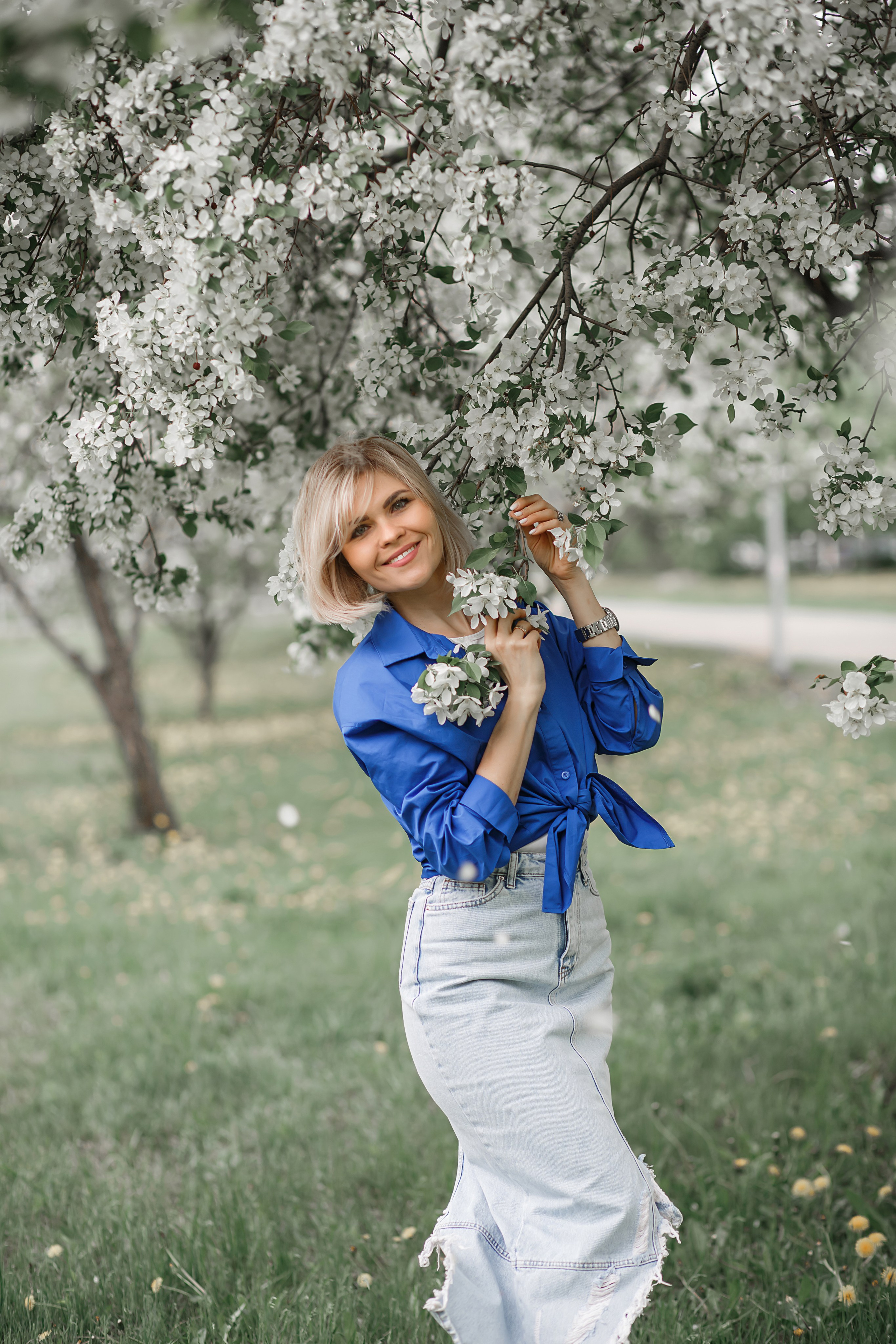Май, цветение яблонь. Свадебный, семейный и детский фотограф Набережные Челны